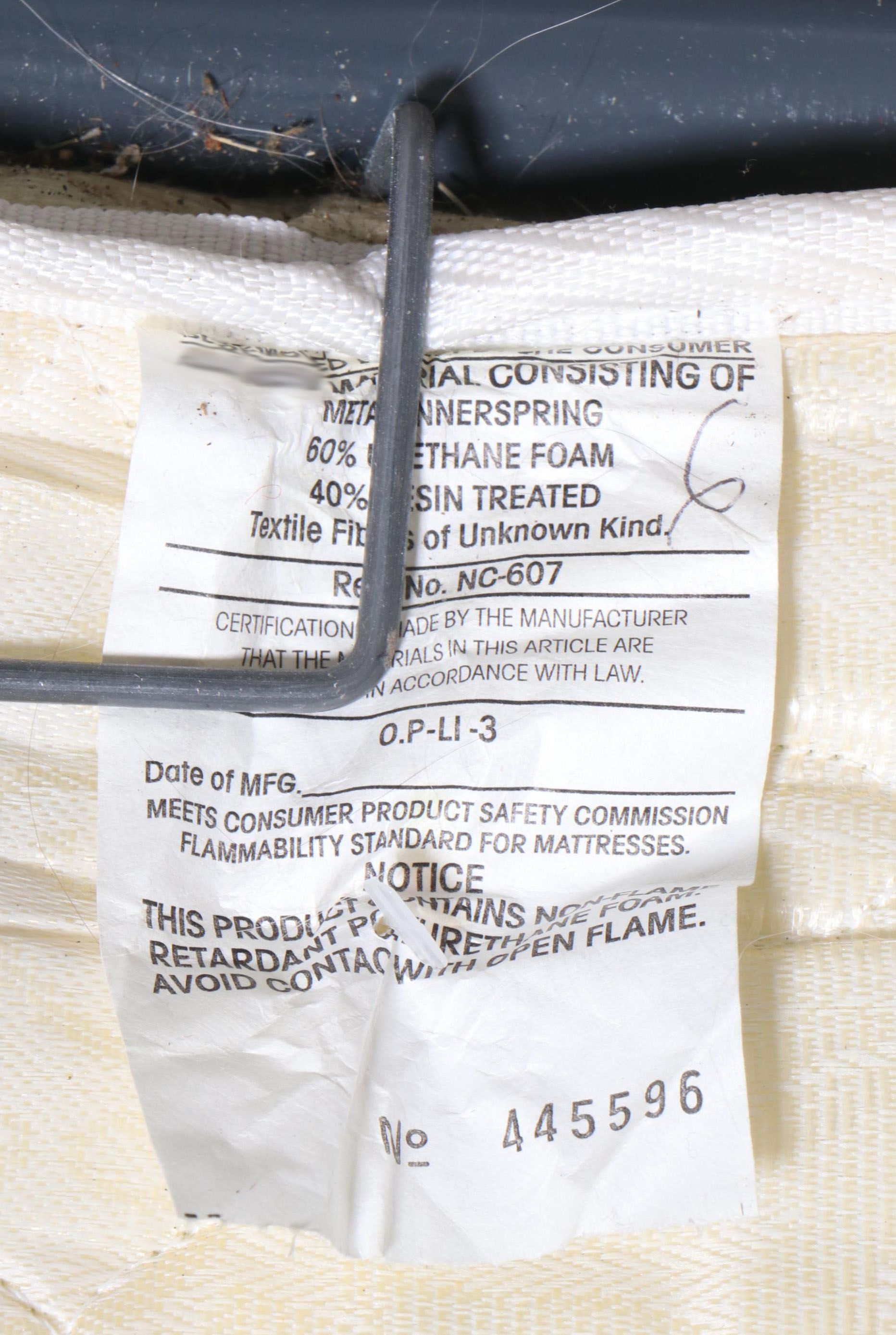 Craftwork Tan Herringbone Upholstered Queen Size Sleeper Sofa