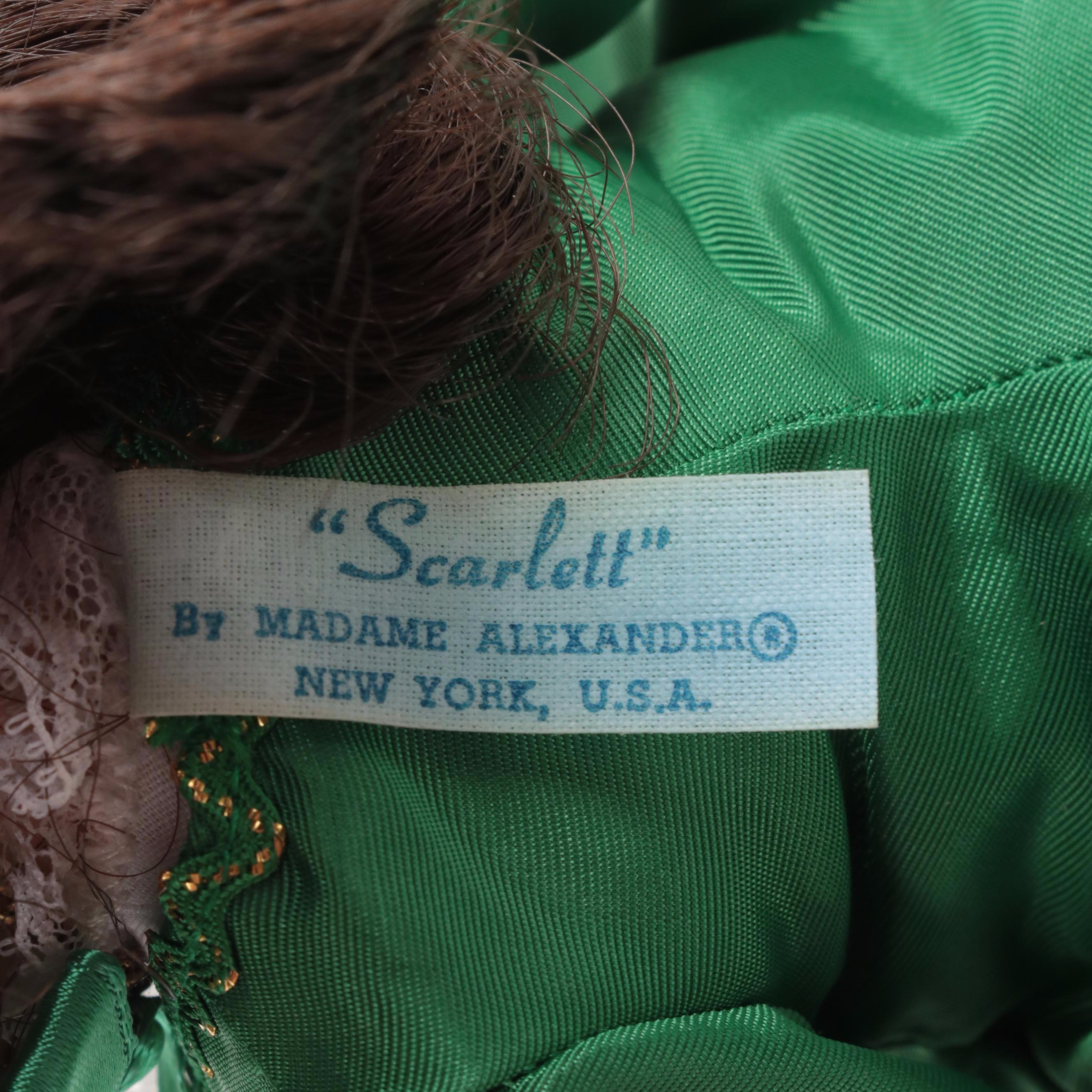 Madame Alexander "Gone with the Wind" and "Scarlett" Dolls