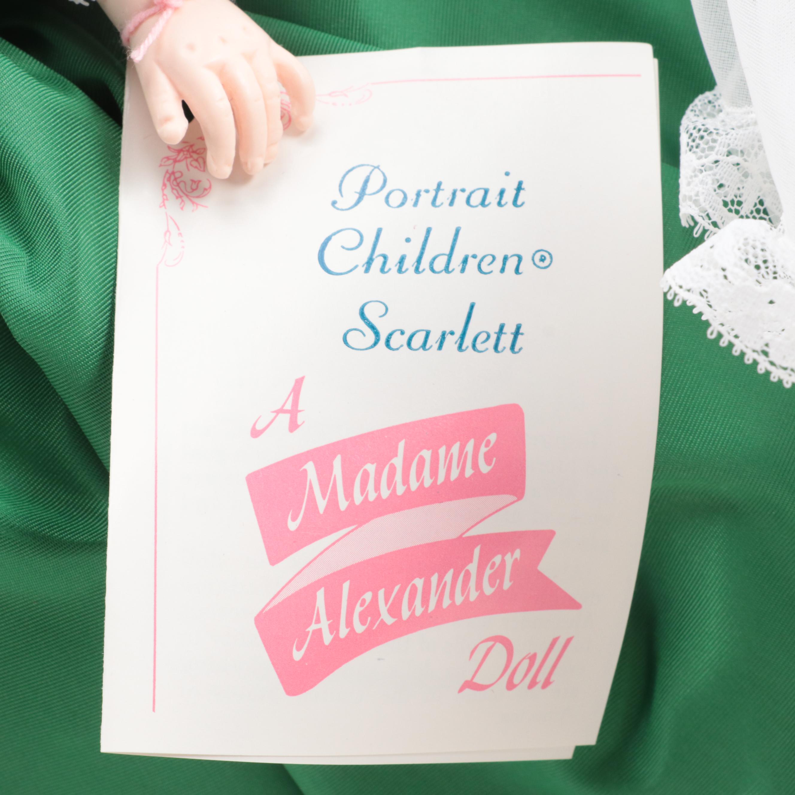 Madame Alexander "Gone with the Wind" and "Scarlett" Dolls