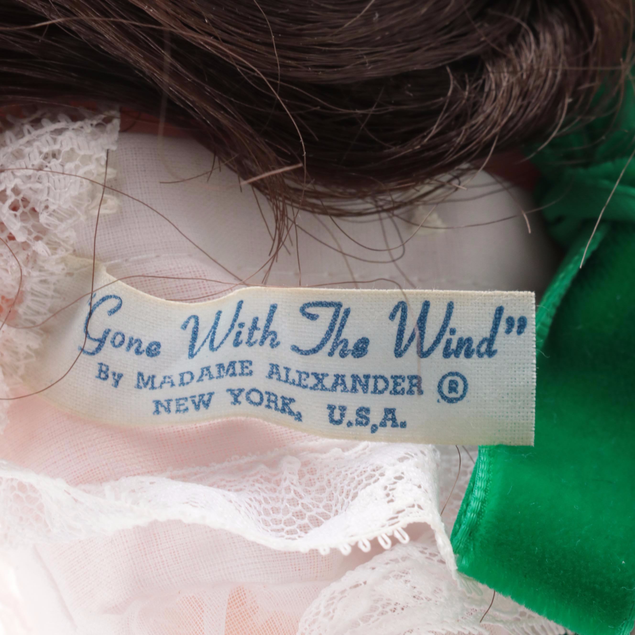 Madame Alexander "Gone with the Wind" and "Scarlett" Dolls