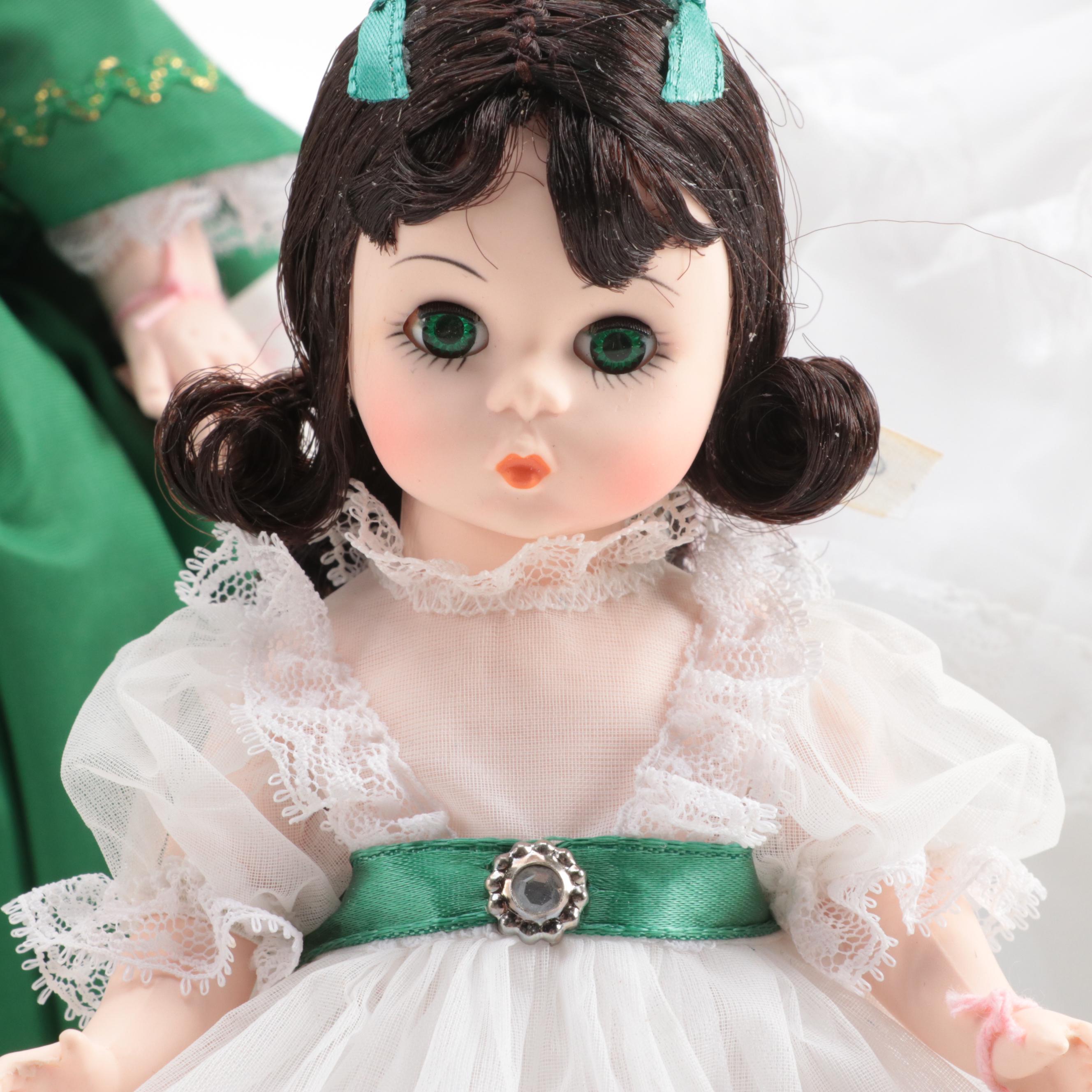Madame Alexander "Gone with the Wind" and "Scarlett" Dolls