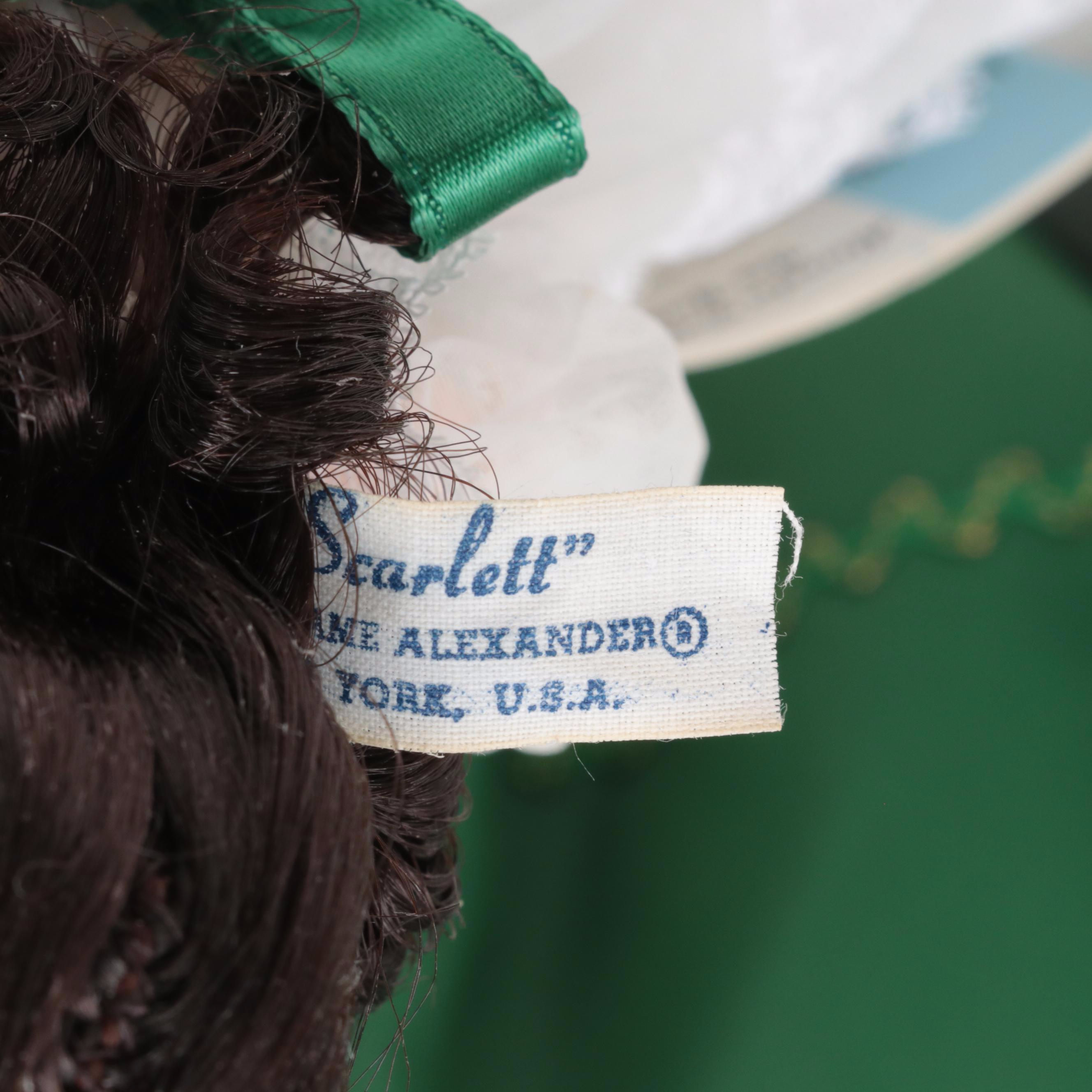 Madame Alexander "Gone with the Wind" and "Scarlett" Dolls