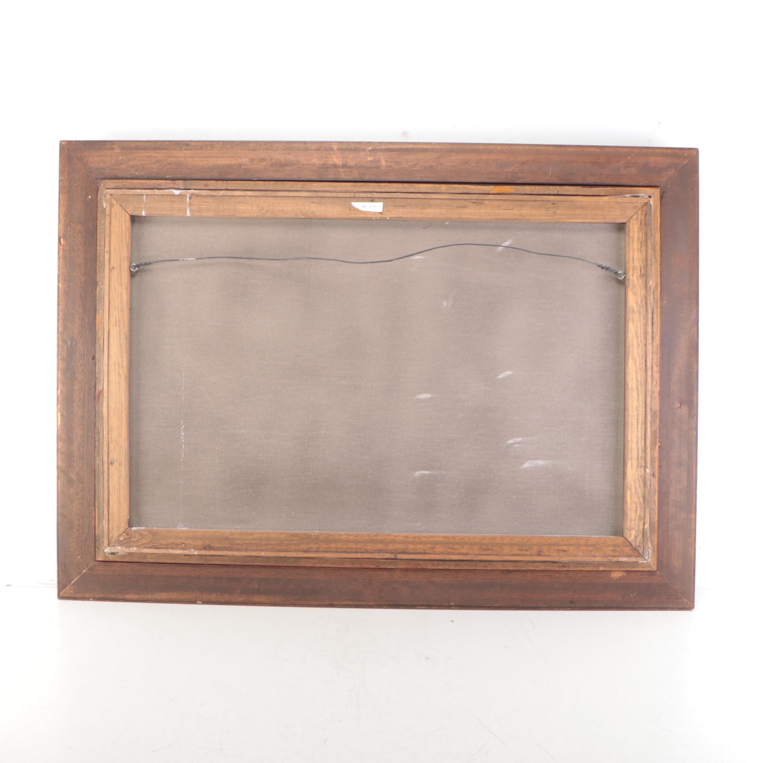 Shipley Oil Painting of Horse and Dog