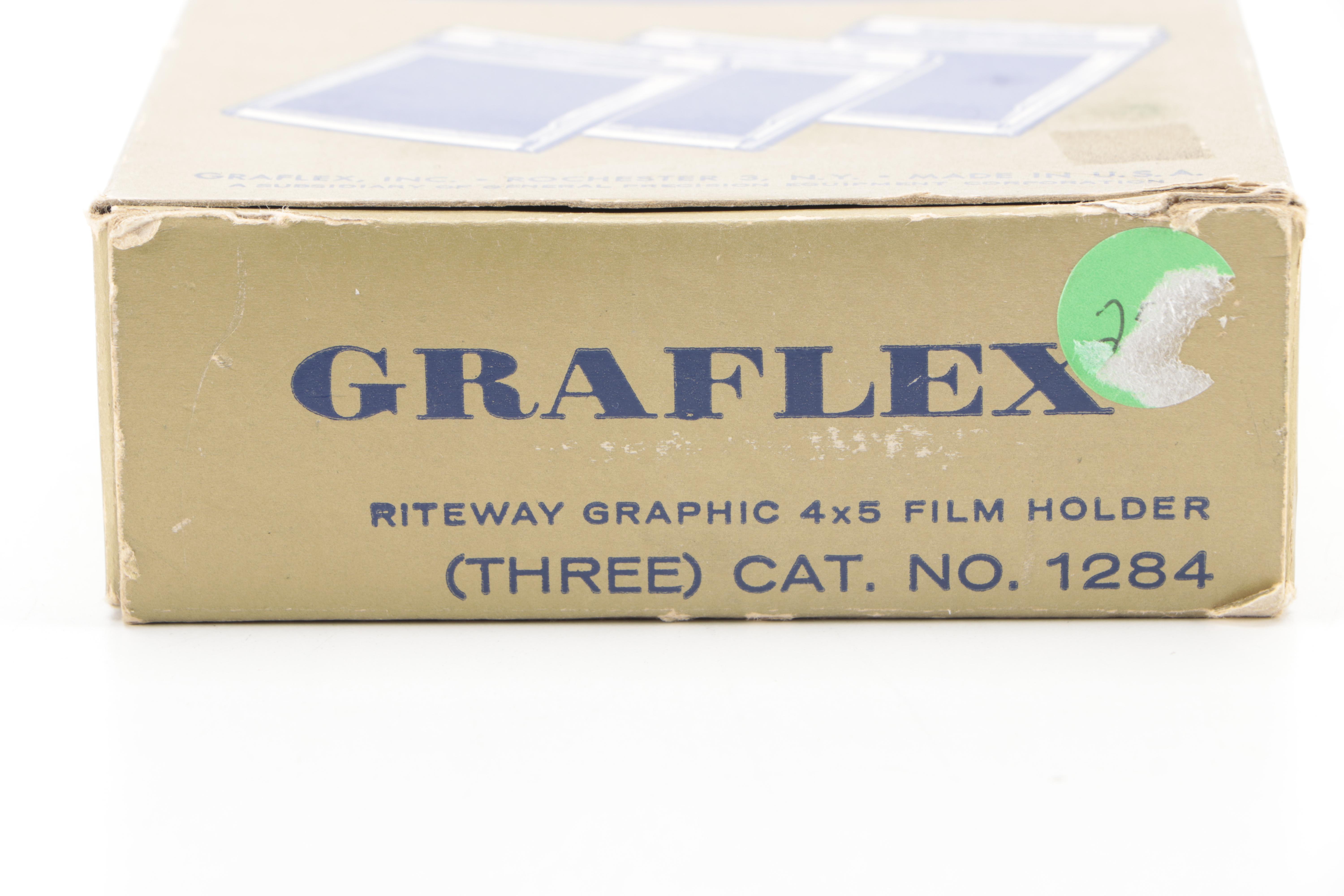 Graflex Speed Graphic Camera with Graphic 4 x 5 Film Holder