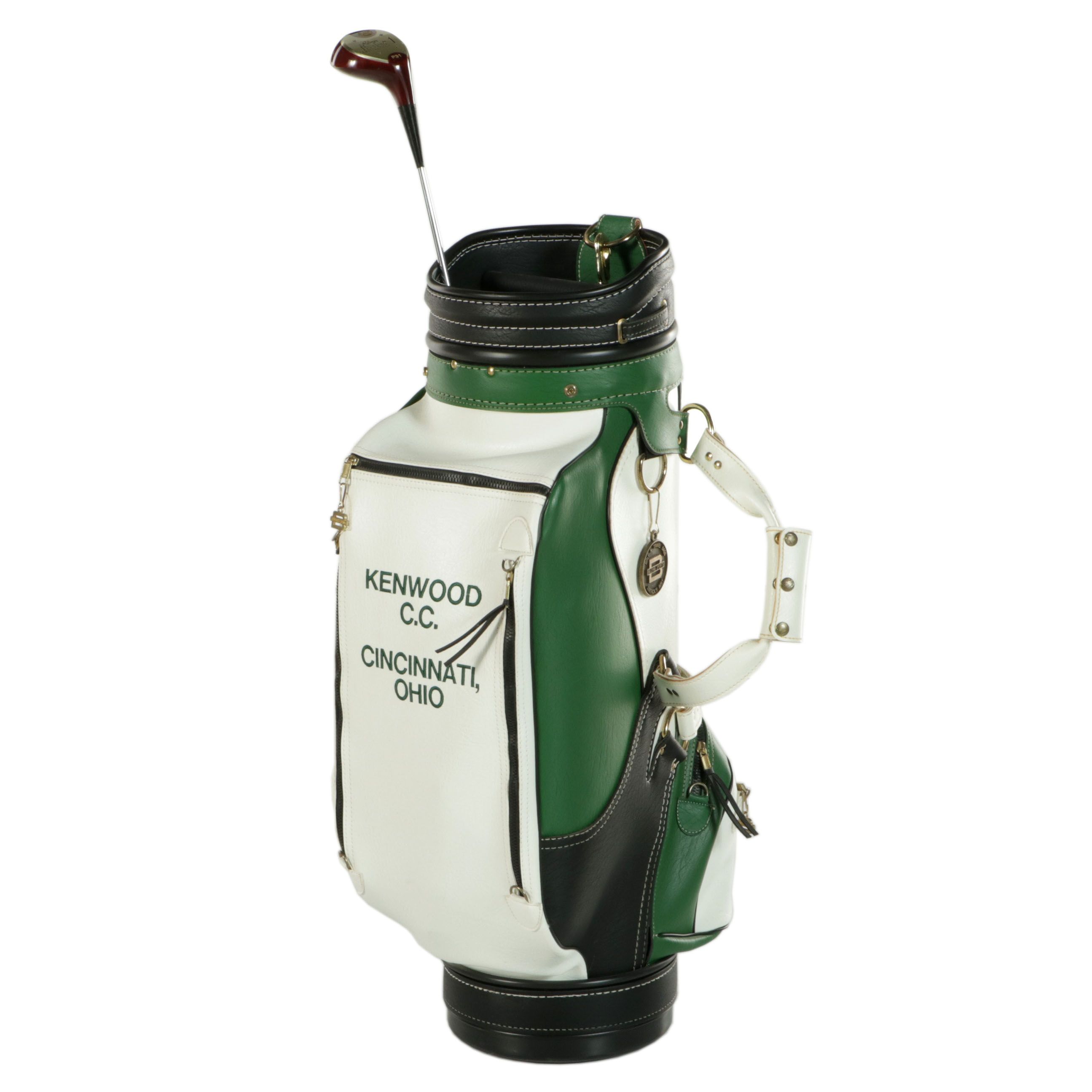 Kenwood Country Club Championship Golf Bag with Palmer Peerless Chattanooga Club
