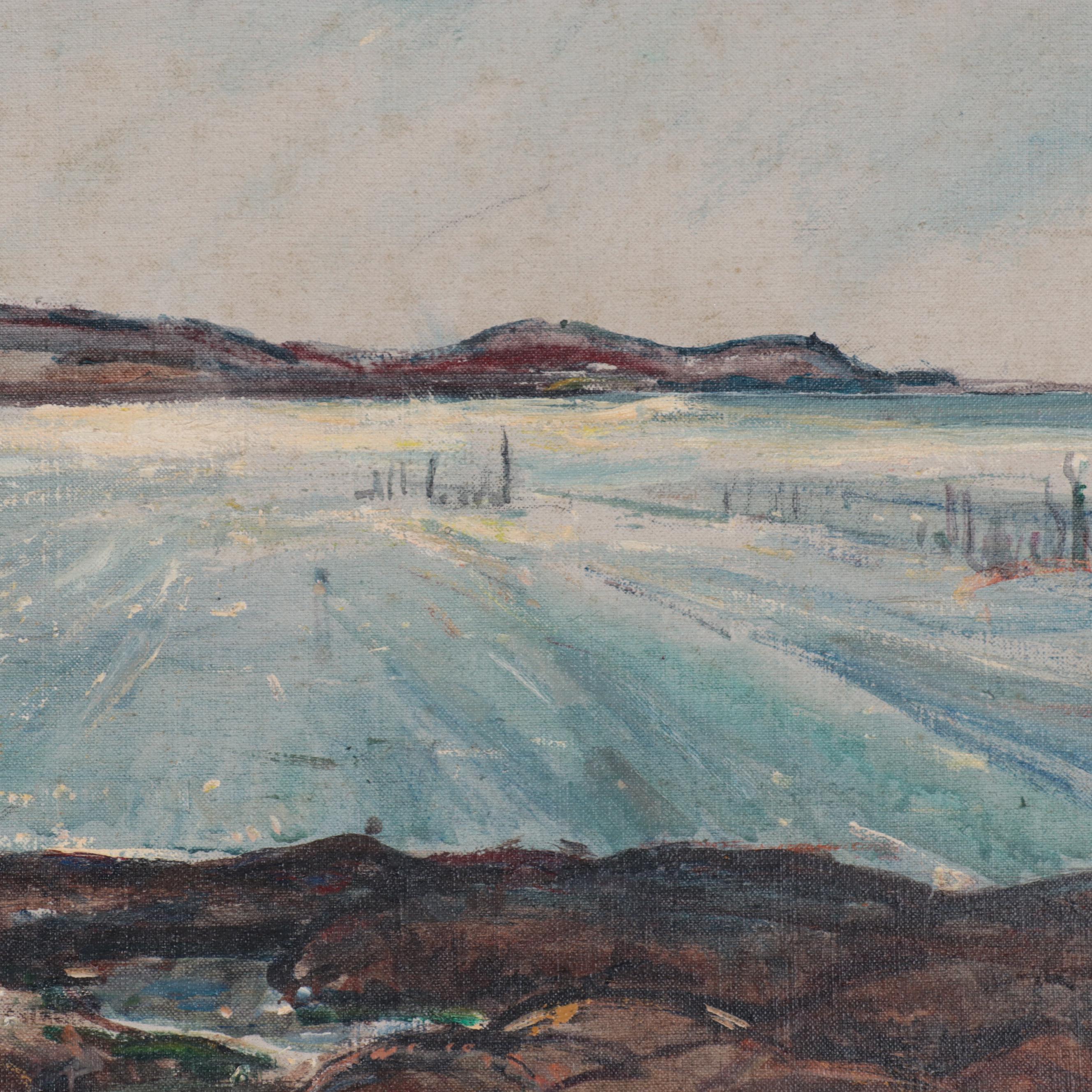 William Lester Stevens Oil Painting "Henderson Point"