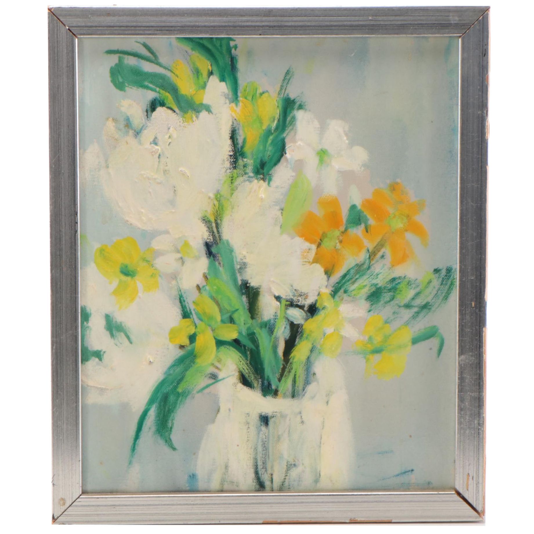 Floral Still Life Oil Painting