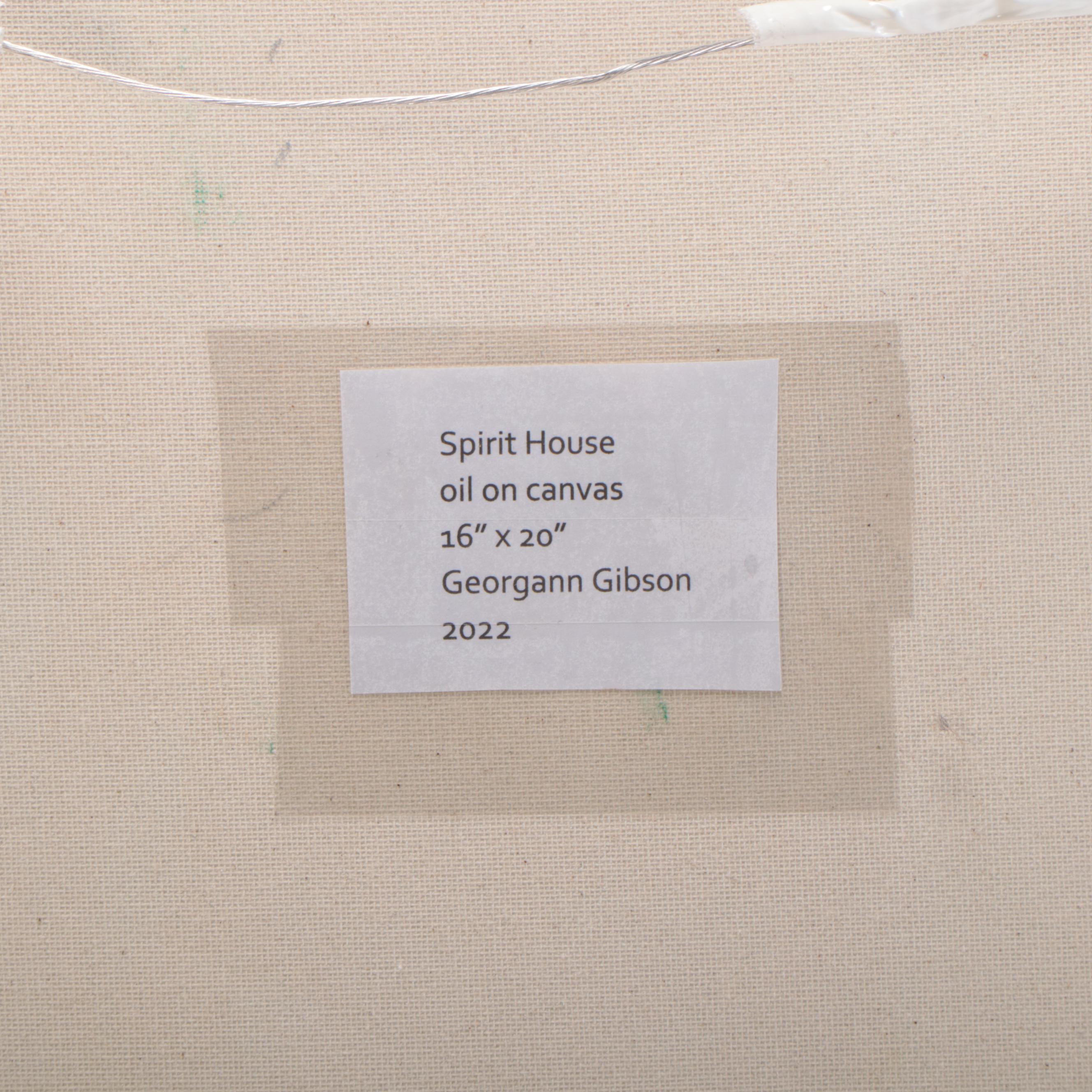 Georgann Gibson Oil Painting "Spirit House," 2022