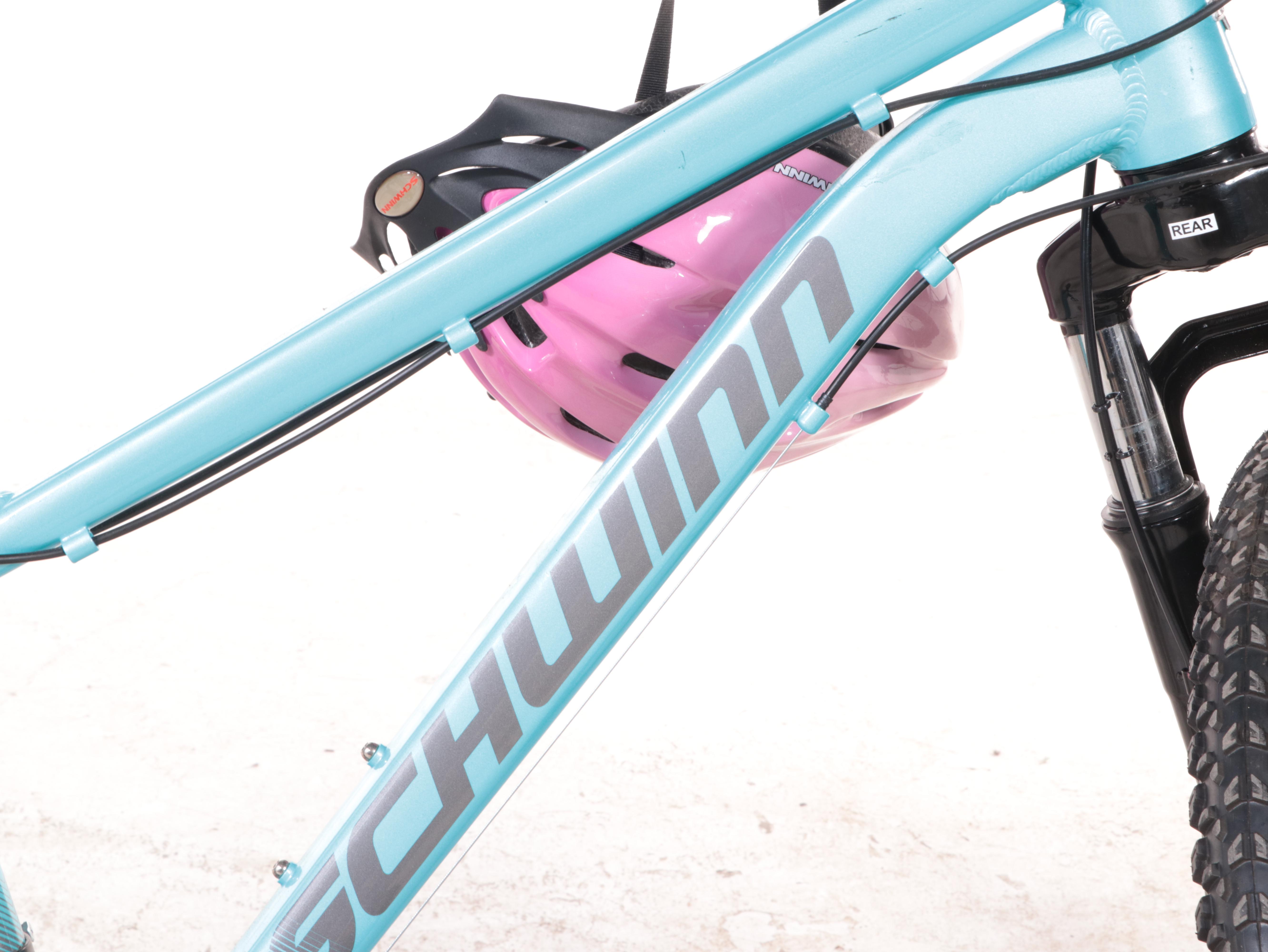 Schwinn Women's 27.5 Inch Aluminum Comp Mountain Bike with Helmet