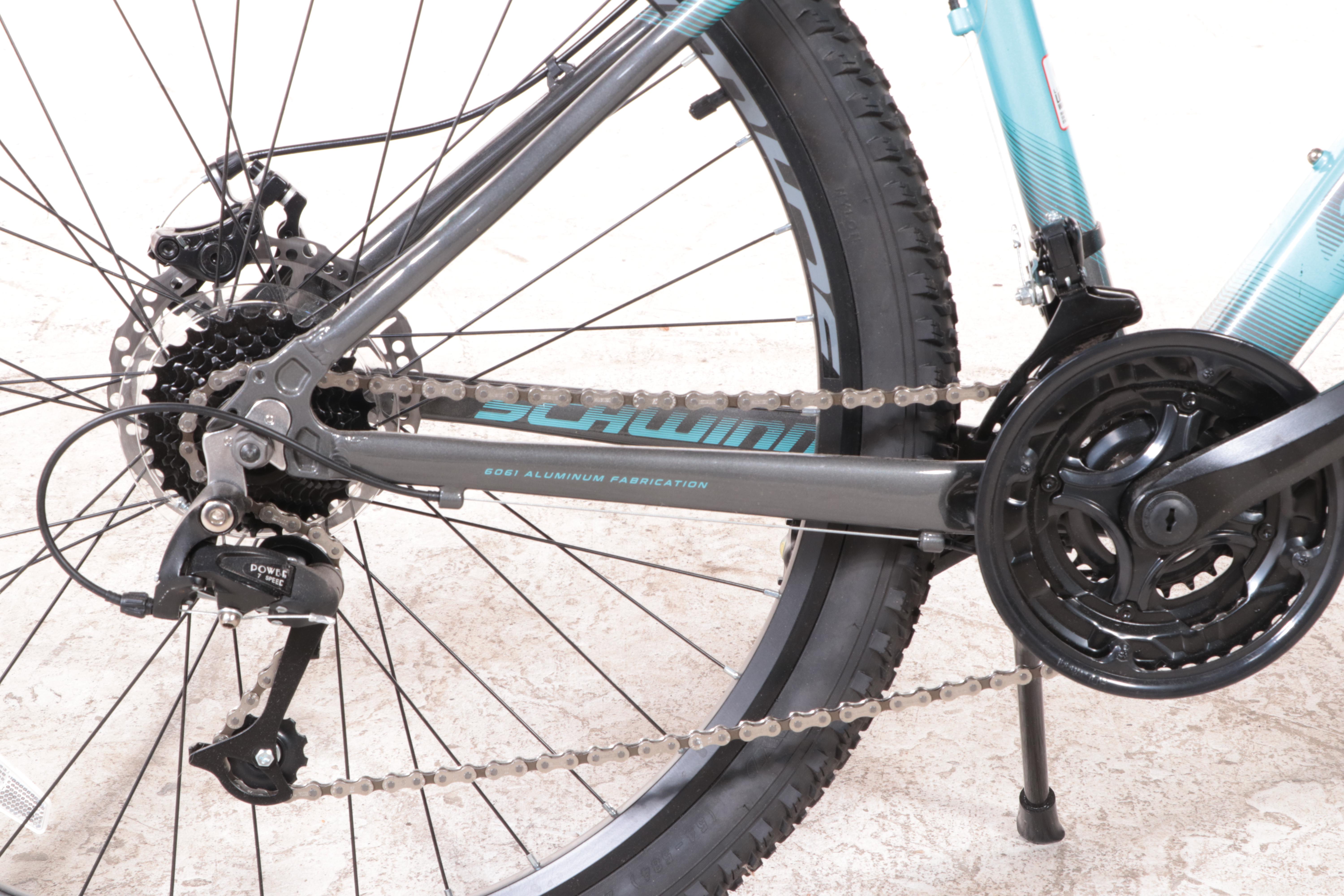 Schwinn Women's 27.5 Inch Aluminum Comp Mountain Bike with Helmet