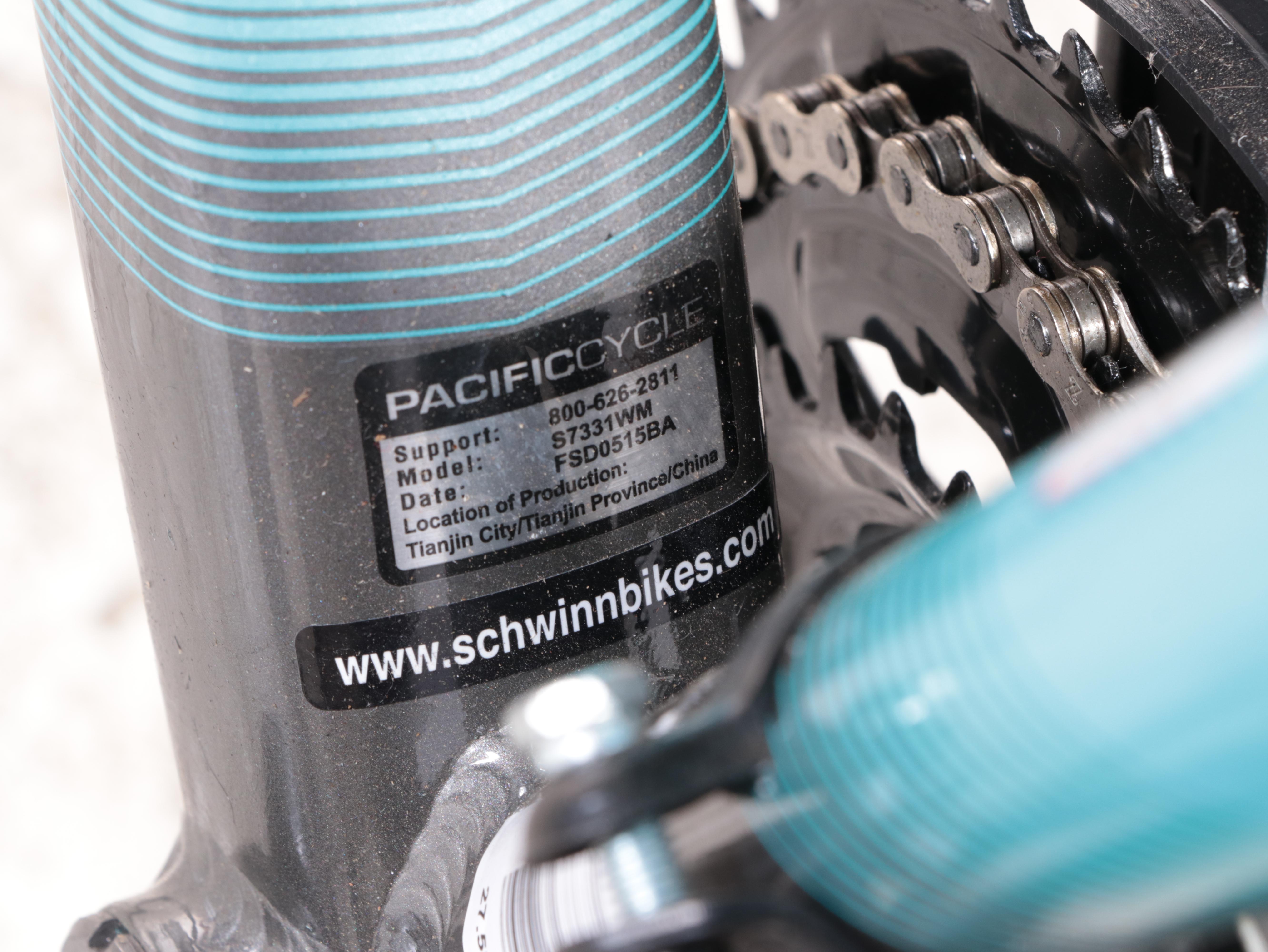 Schwinn Women's 27.5 Inch Aluminum Comp Mountain Bike with Helmet