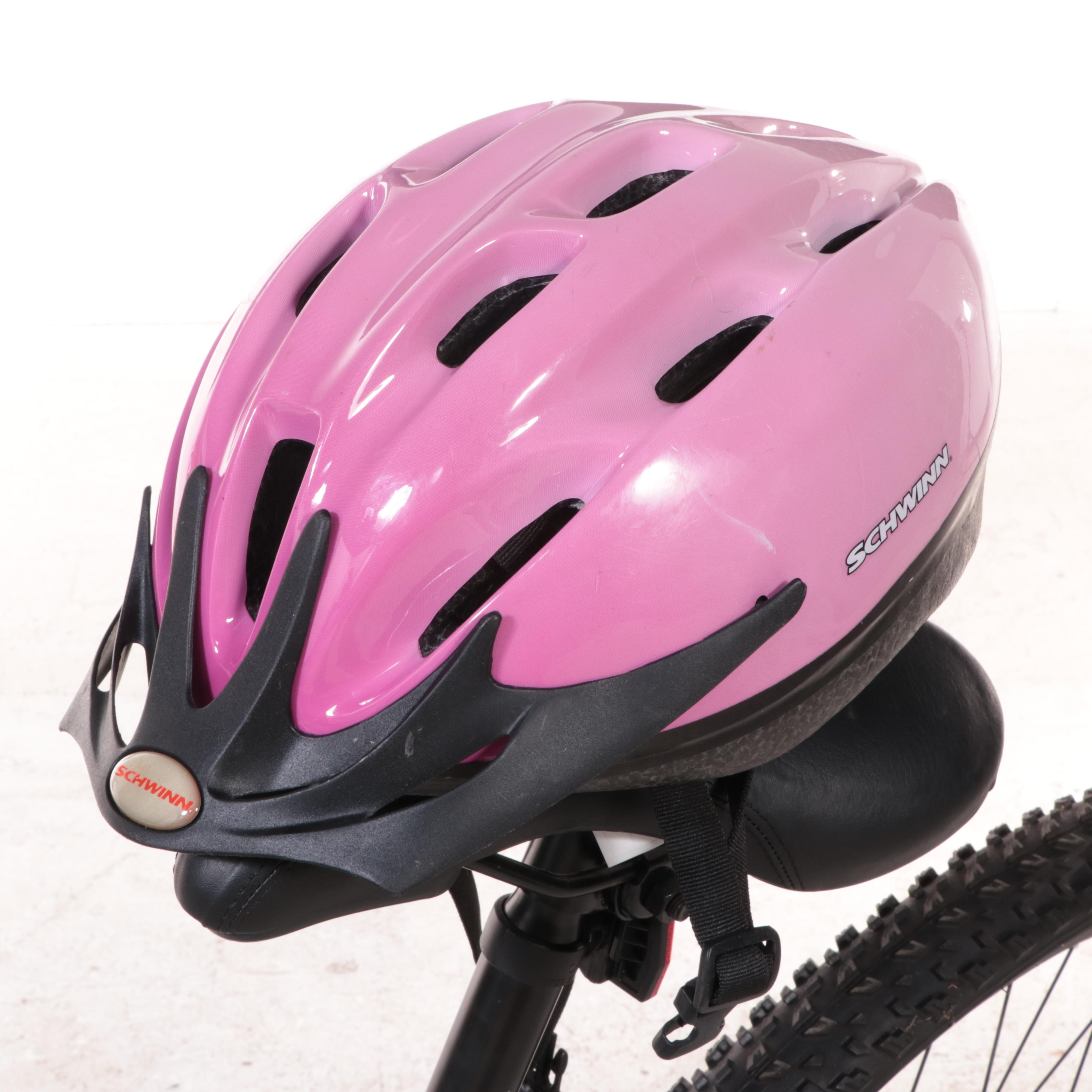 Schwinn Women's 27.5 Inch Aluminum Comp Mountain Bike with Helmet