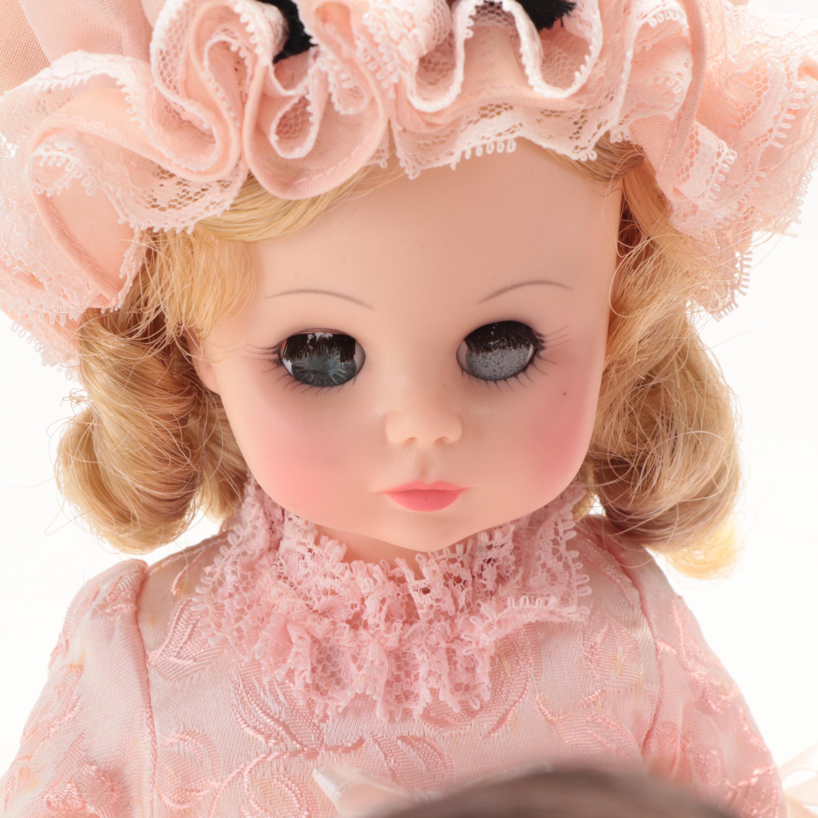 Madame Alexander "Carmen", "Mimi", "Madame", "Pinkie", and "Juliet" Dolls
