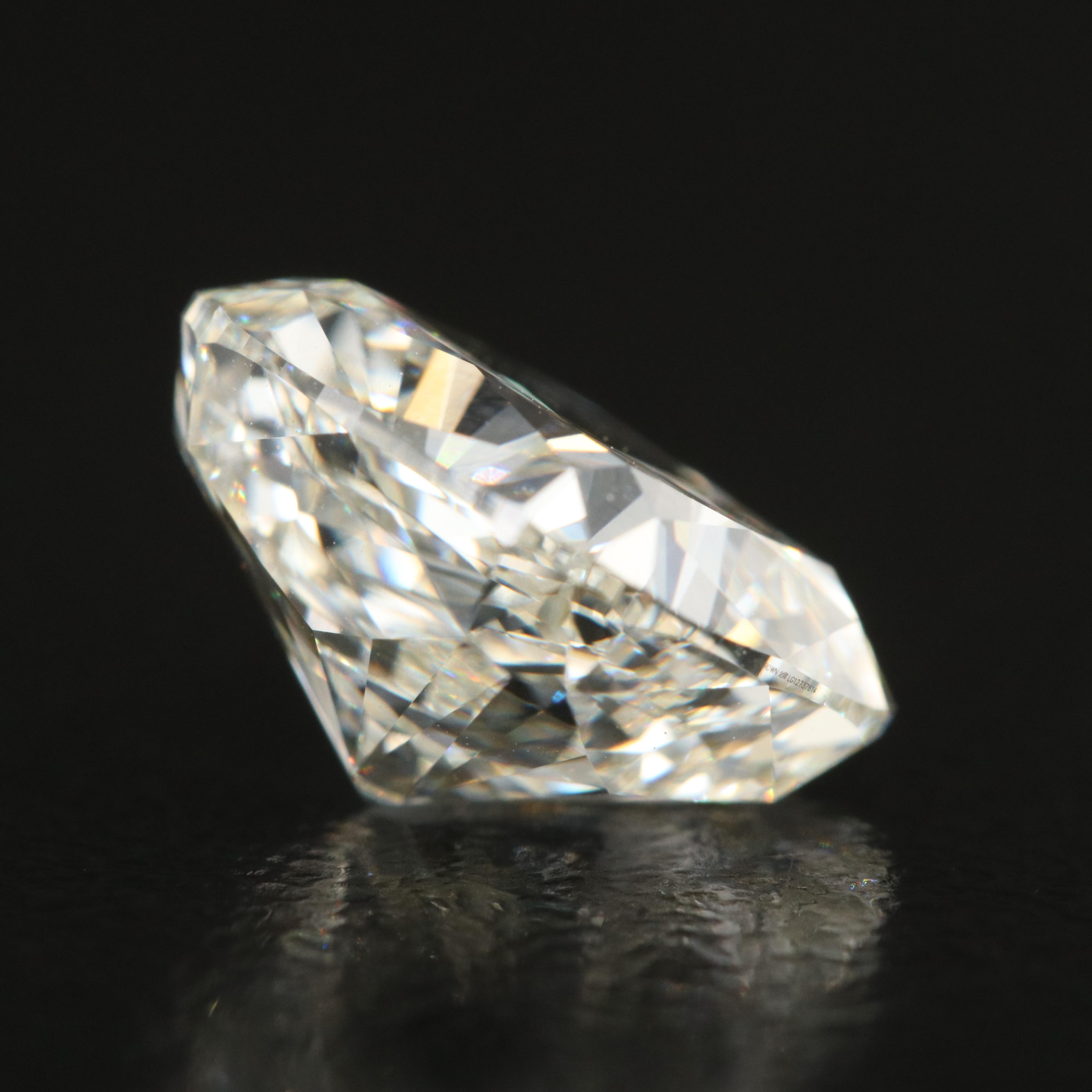 Loose 4.12 CT Lab Grown Diamond with IGI Report