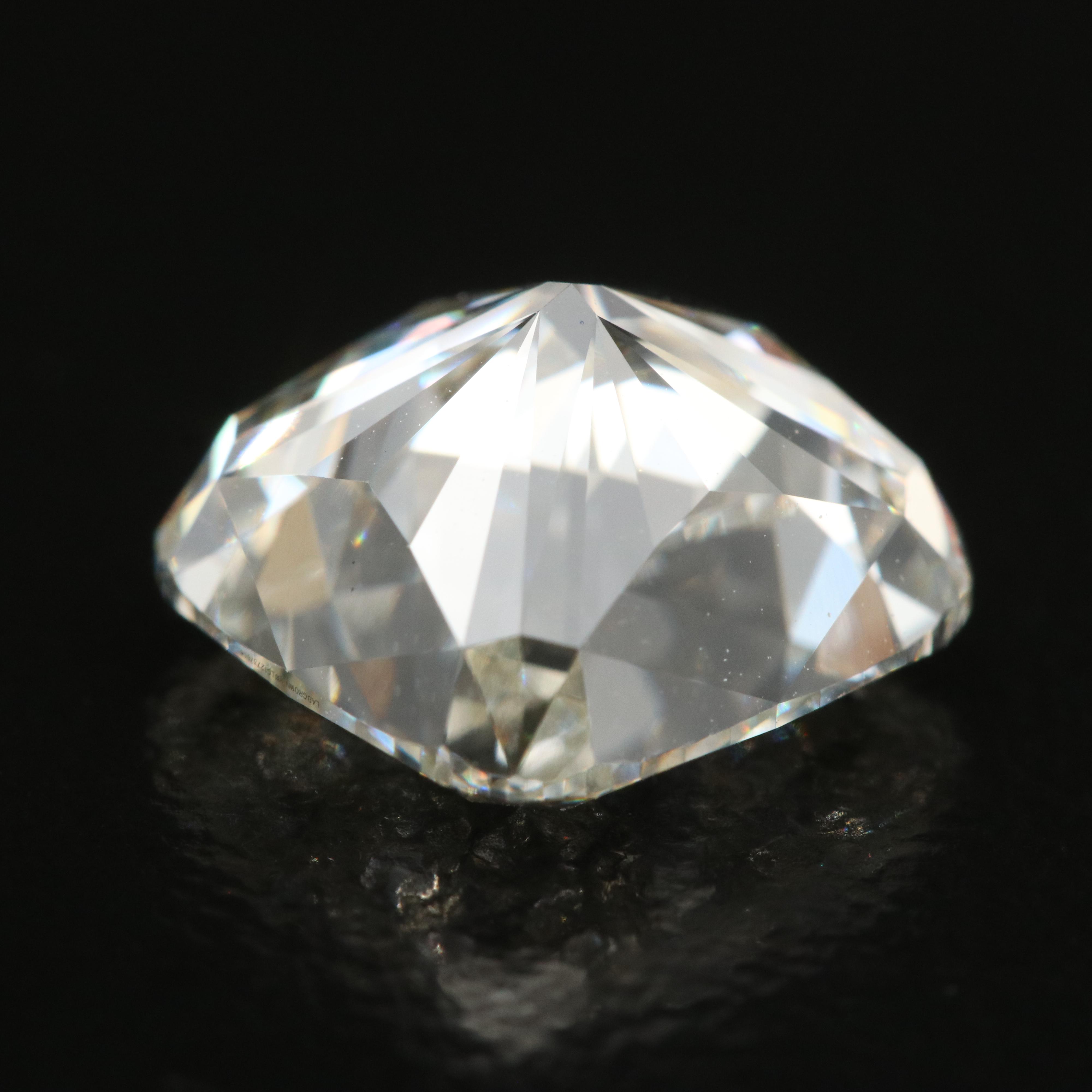 Loose 4.12 CT Lab Grown Diamond with IGI Report