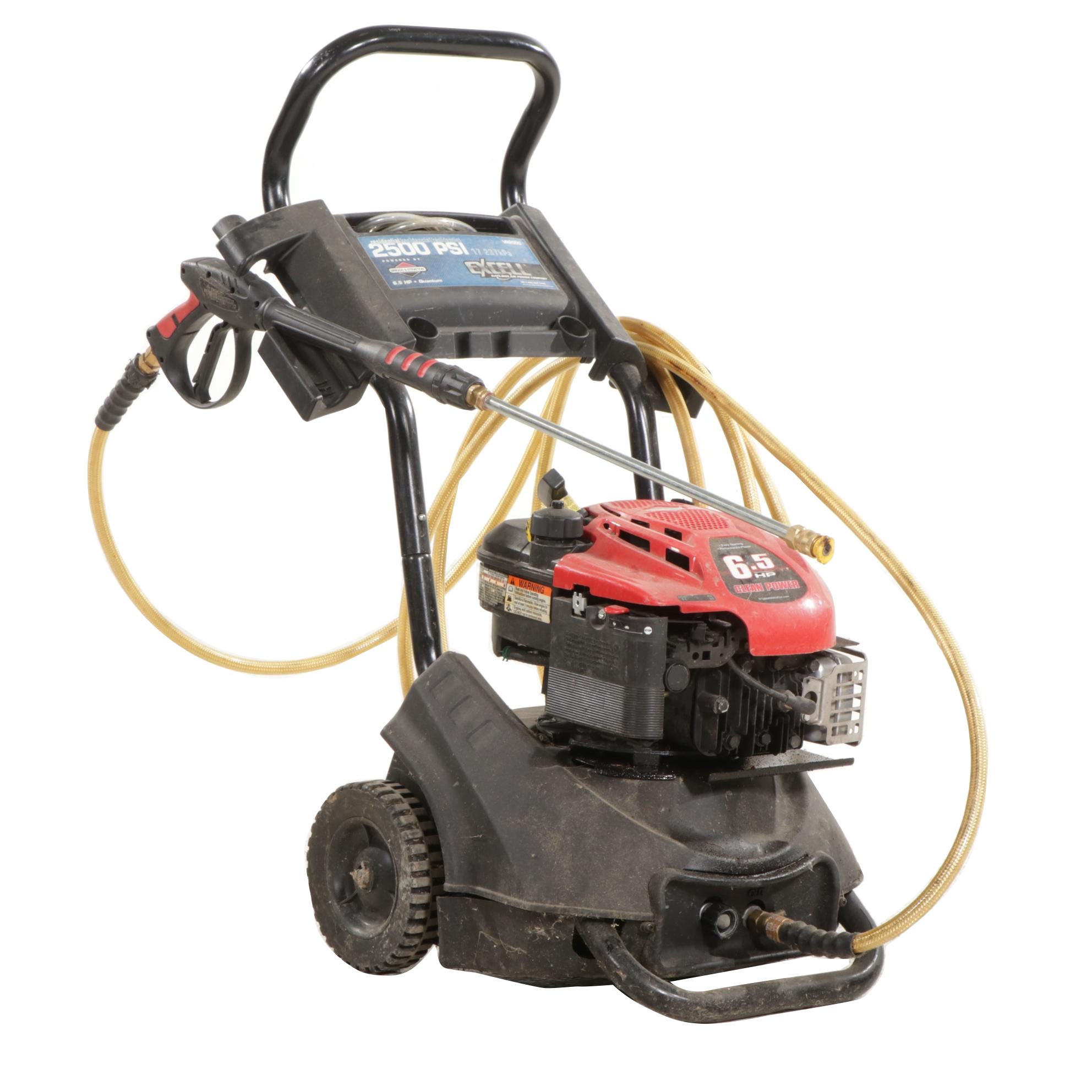 Excell 6.5HP 2500 PSI Gas-Powered Pressure Washer