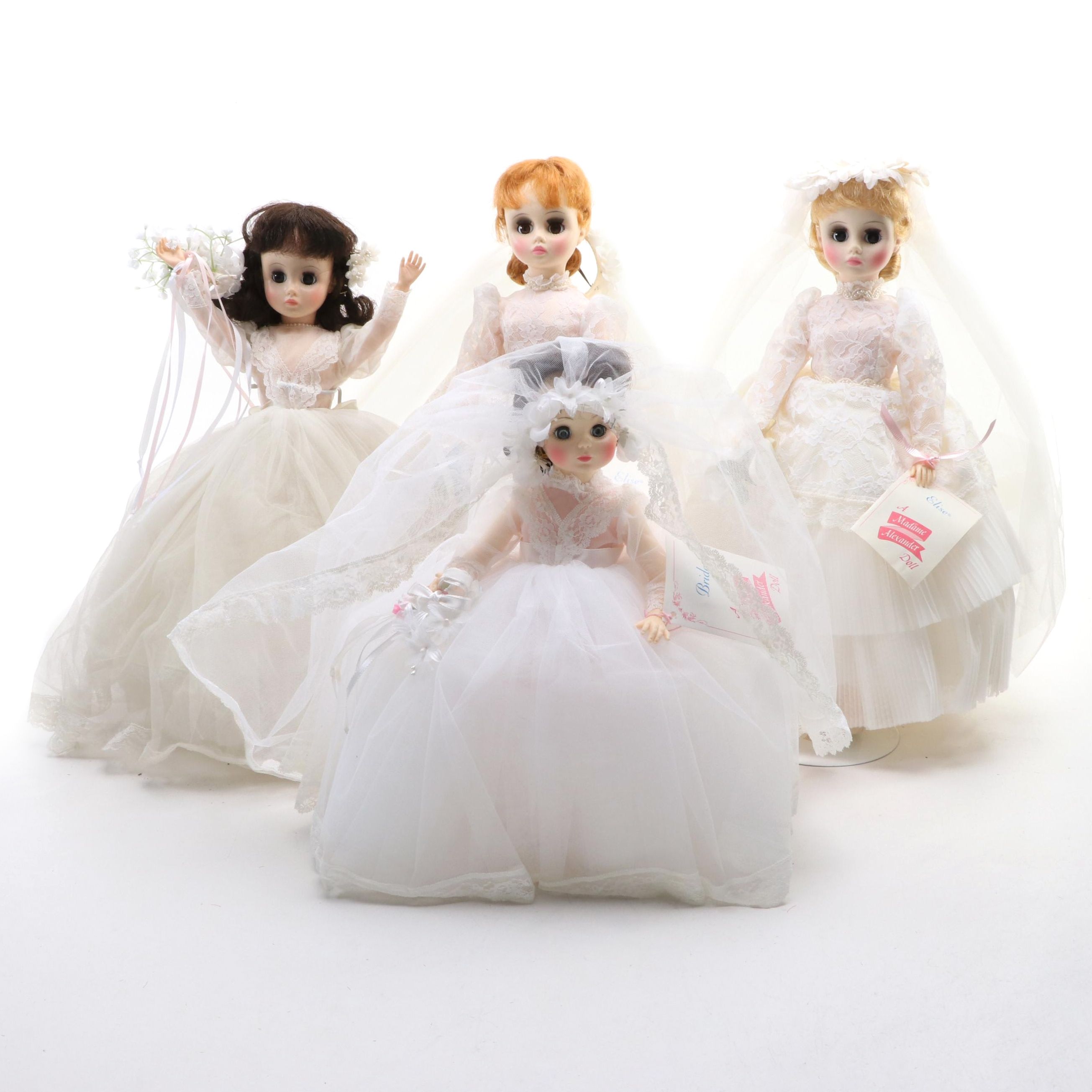 Madame Alexander "Elise" and Other Bride Dolls
