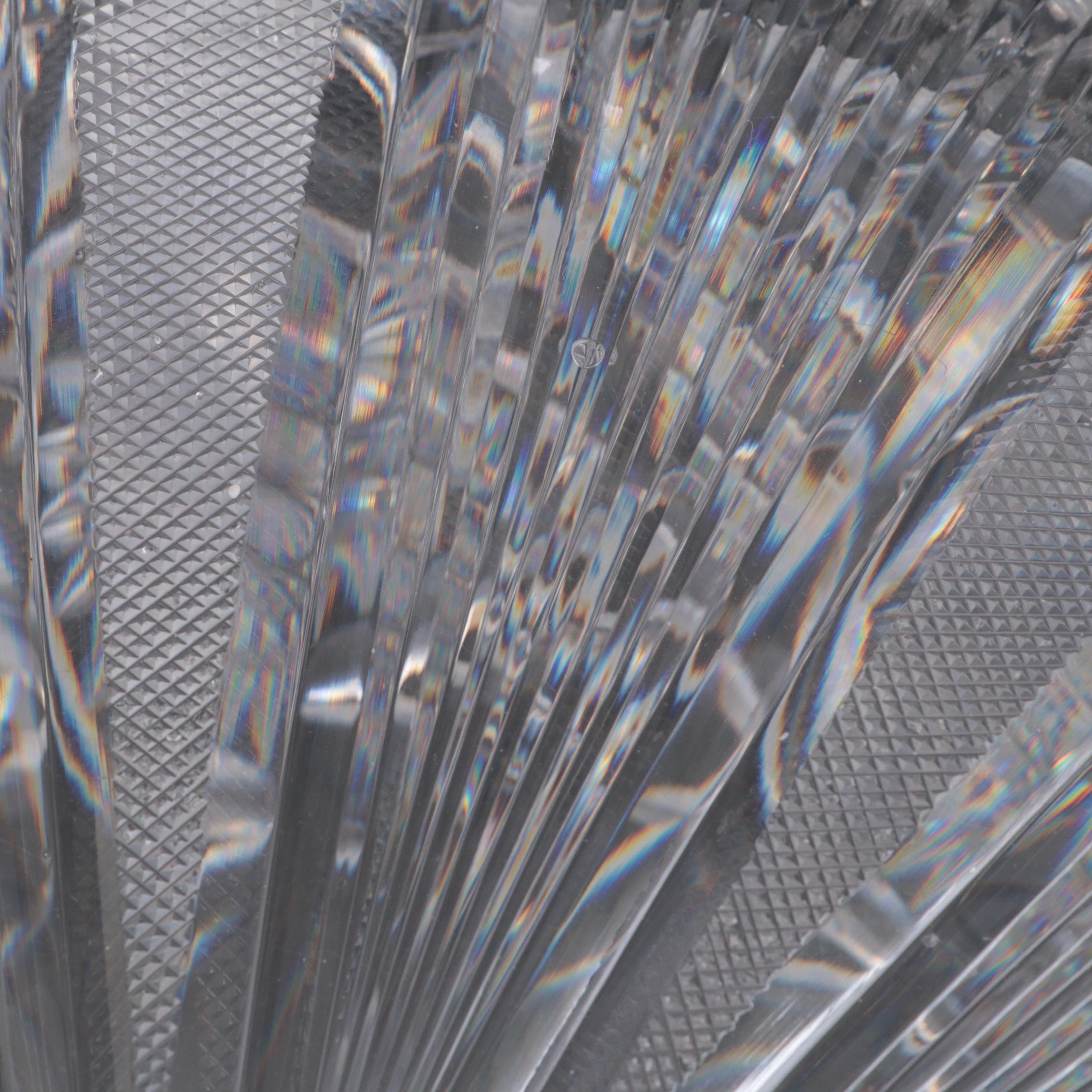 Libbey "Empress" American Brilliant Cut Glass Centerpiece Vase, Early 20th C.