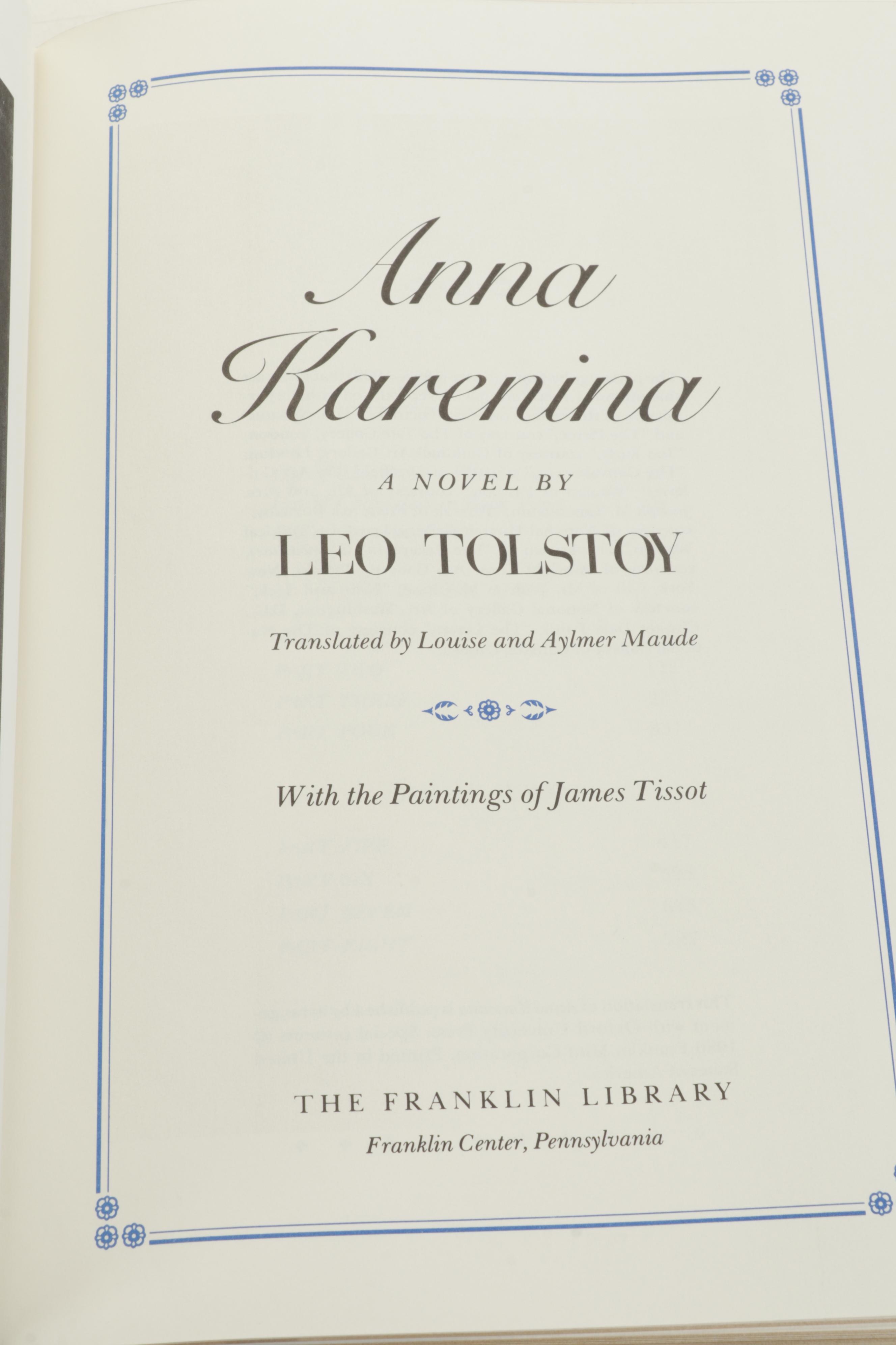 The Franklin Library "100 Greatest Books of All Time" Partial Series, 1970-1980s