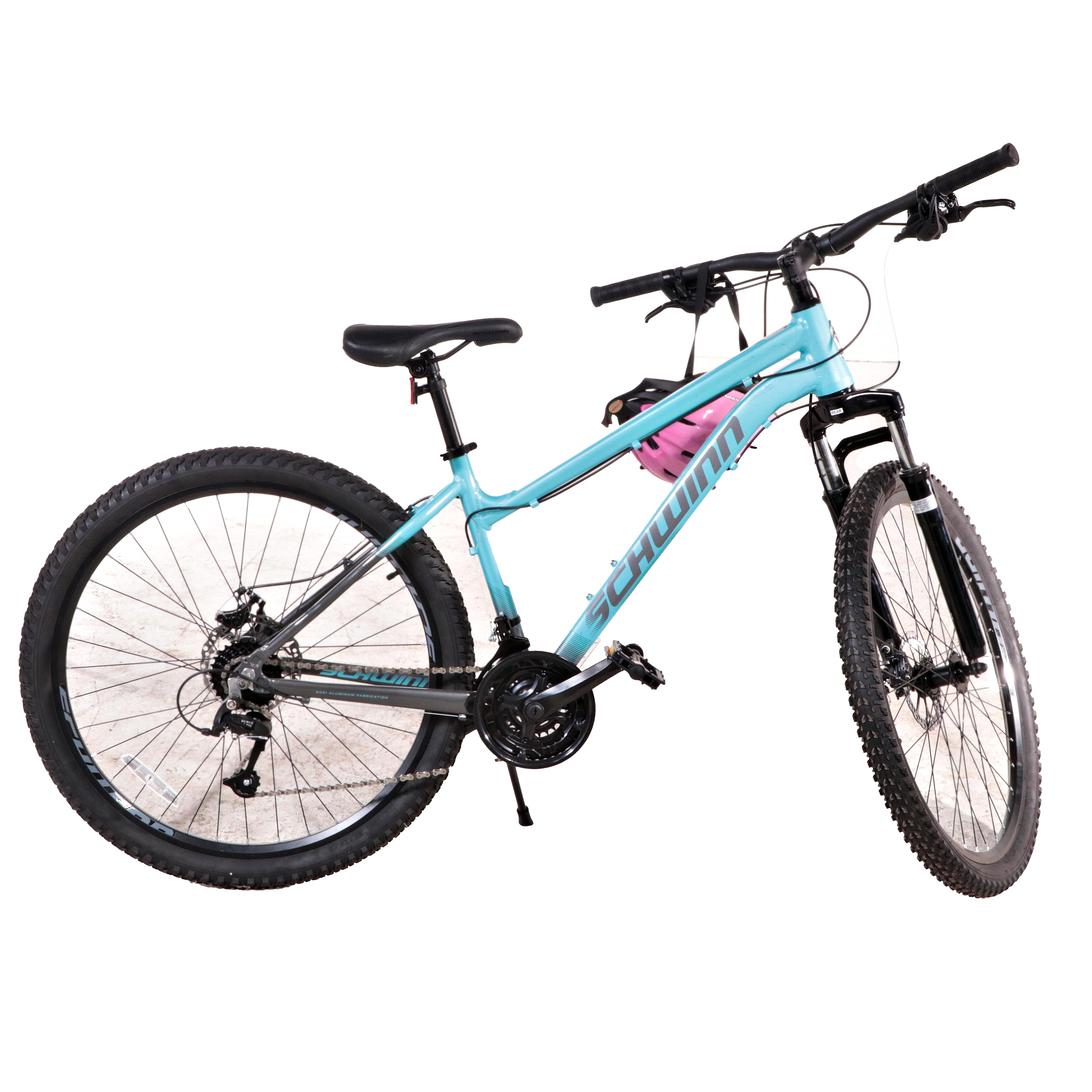 Schwinn Women's 27.5 Inch Aluminum Comp Mountain Bike with Helmet