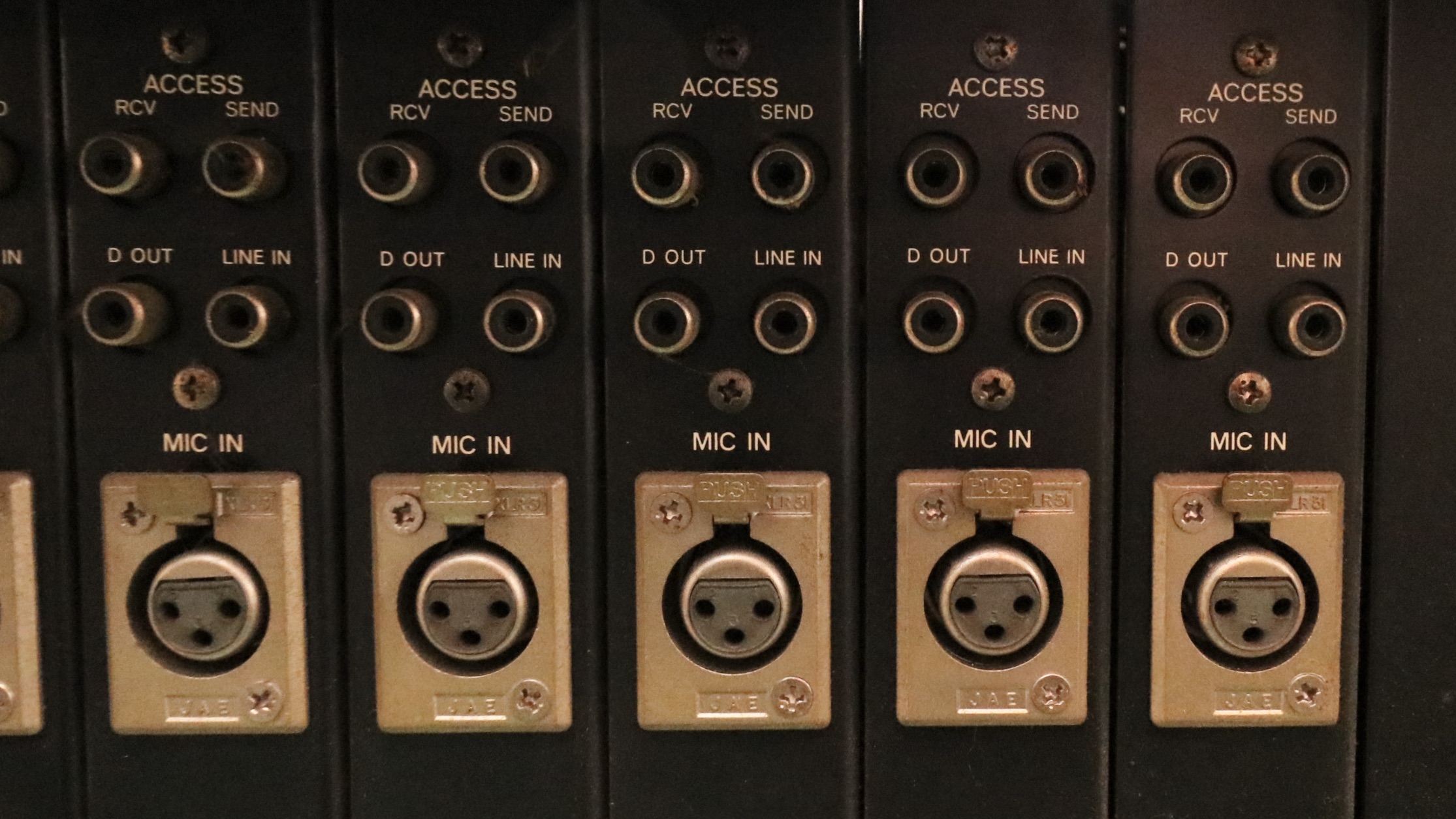 TEAC Tascam Series Model 15 Audio Mixer Console and Power Supply Unit, 1978