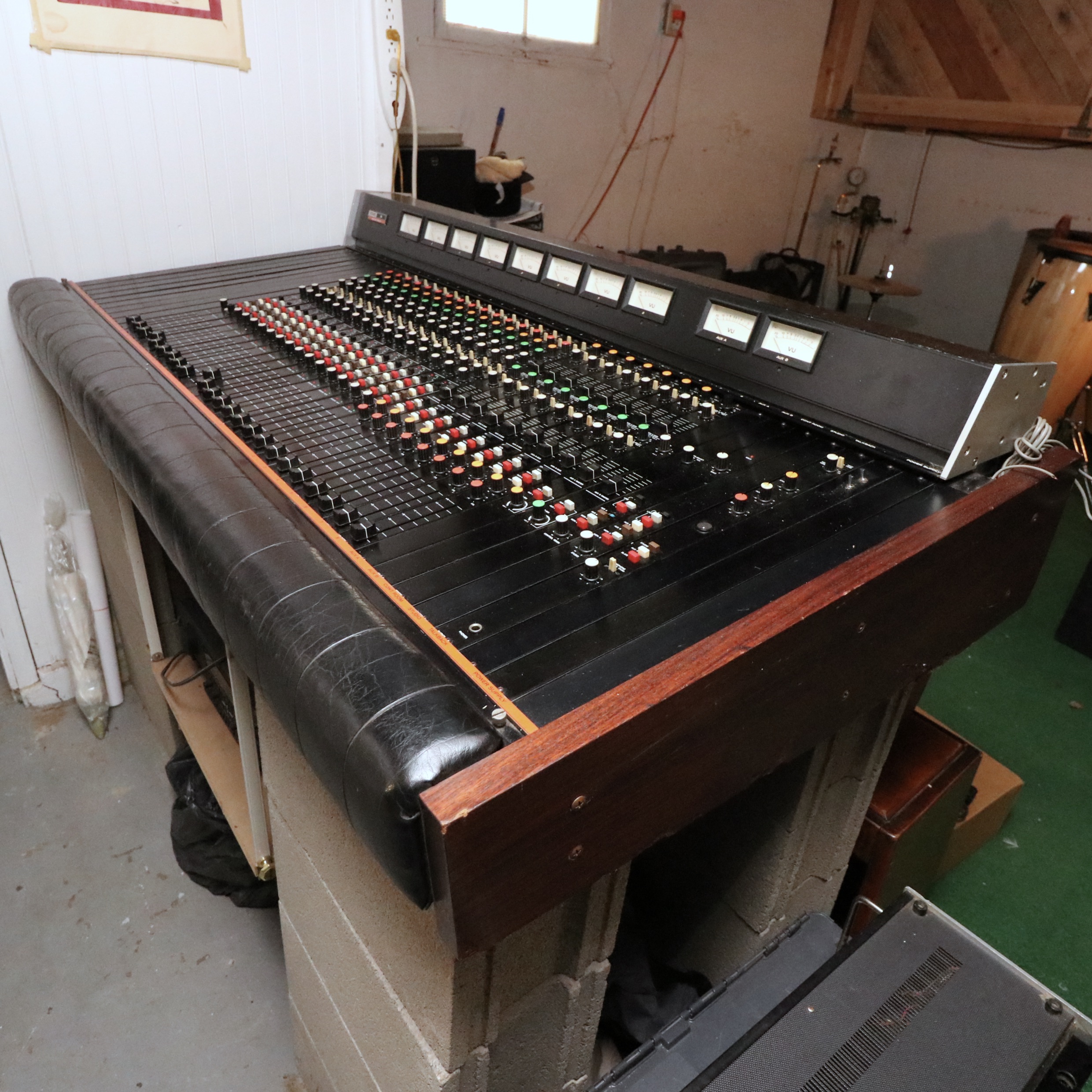 TEAC Tascam Series Model 15 Audio Mixer Console and Power Supply Unit, 1978