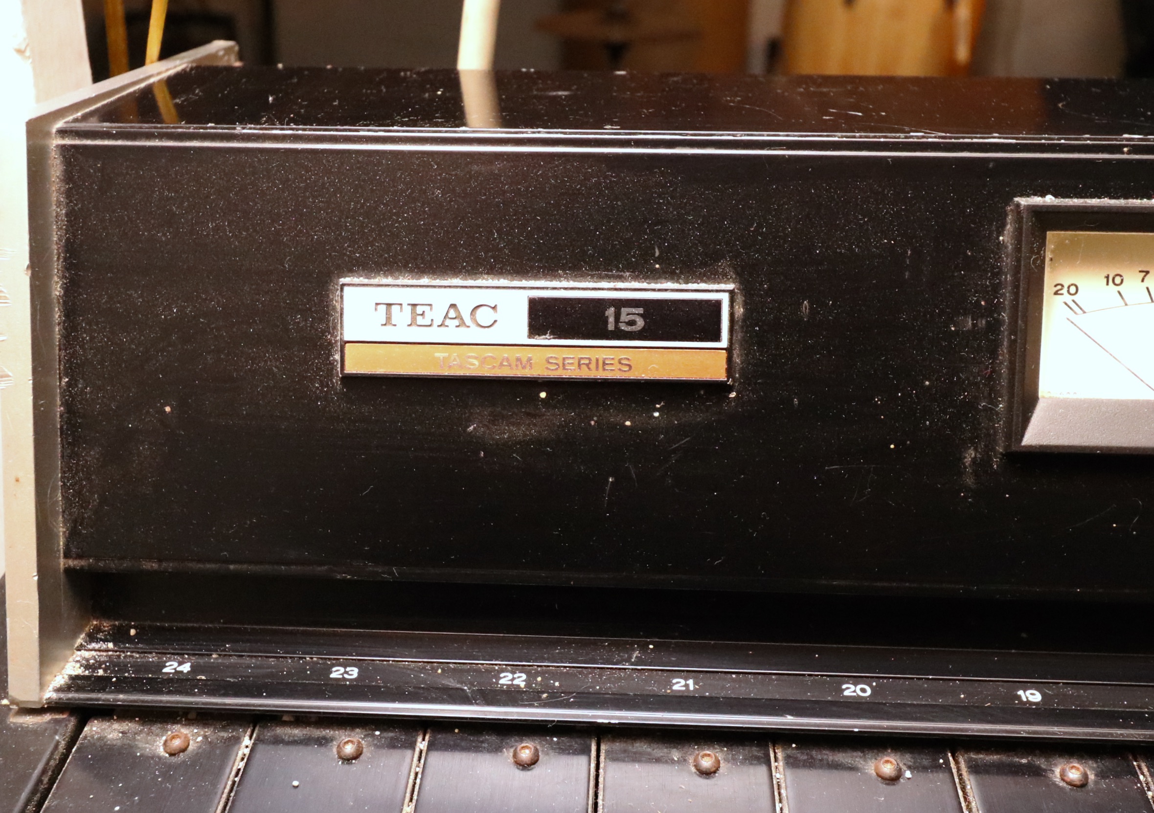 TEAC Tascam Series Model 15 Audio Mixer Console and Power Supply Unit, 1978