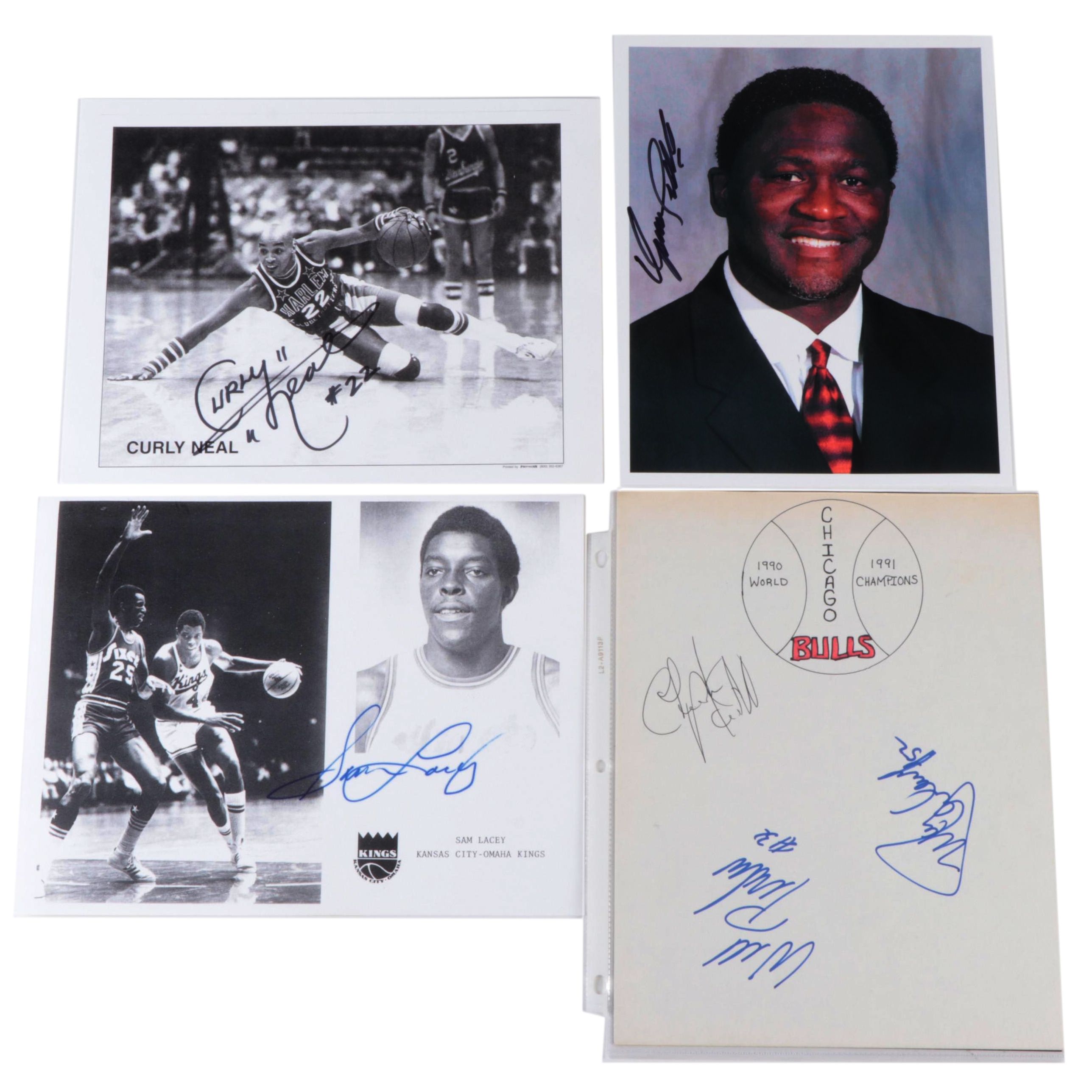 Dominique Wilkins, Will Perdue, Curly Neal and More Basketball Signatures