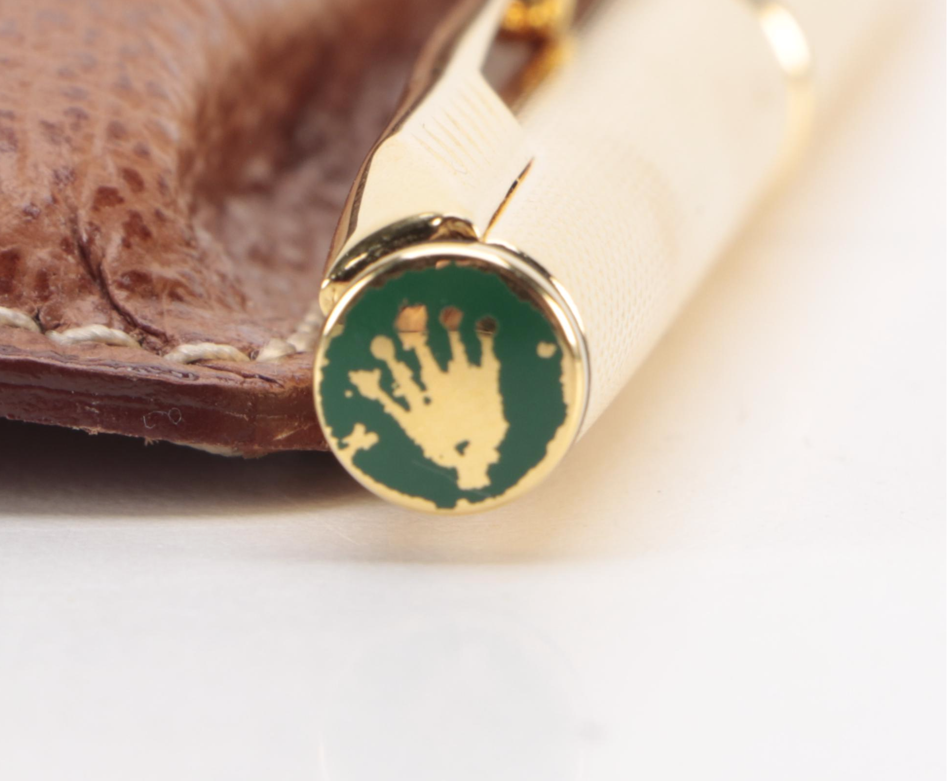 Rolex Pen with Rolex and Patek Philippe Desk Accessories