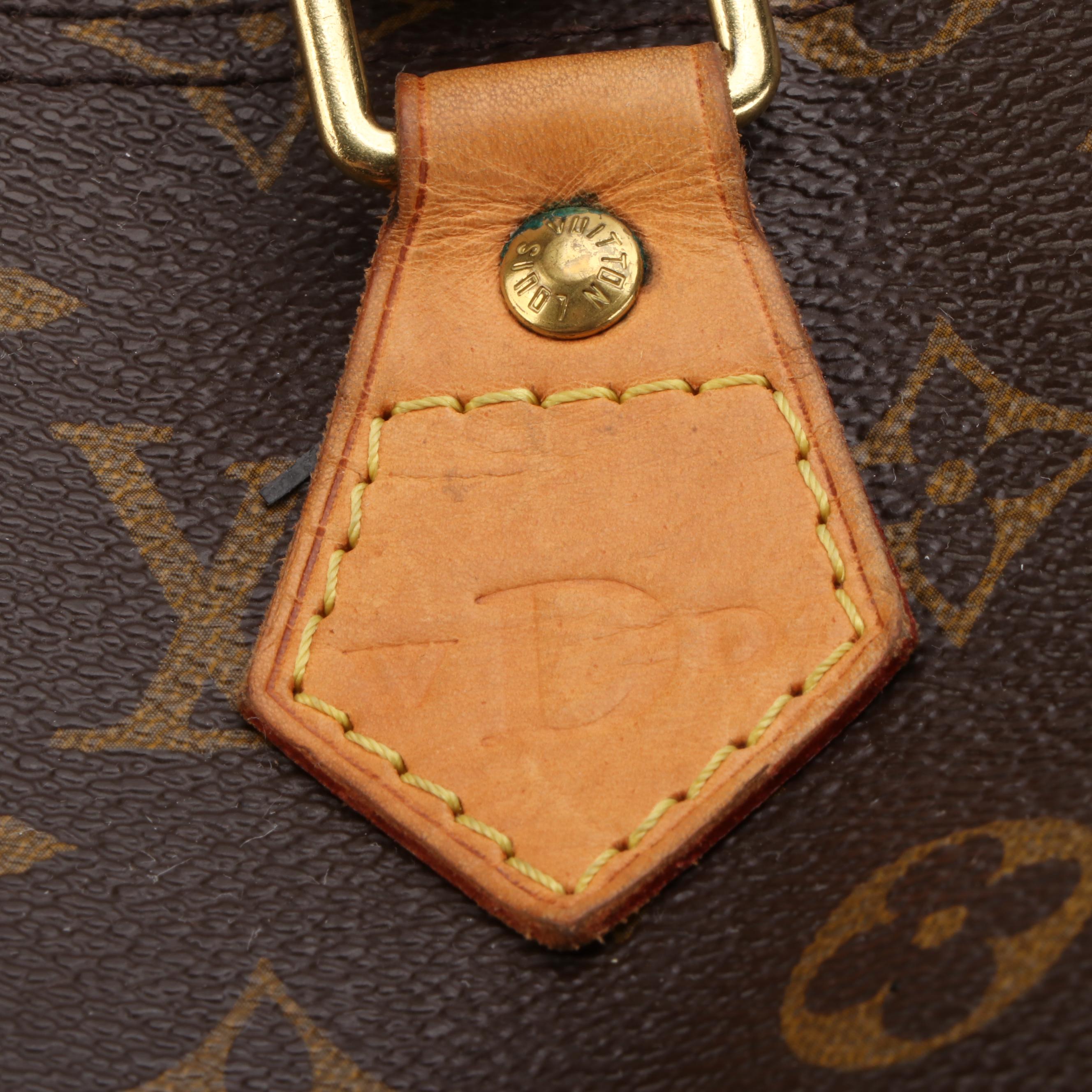 Louis Vuitton Speedy 35 in Monogram Canvas and Vachetta Leather