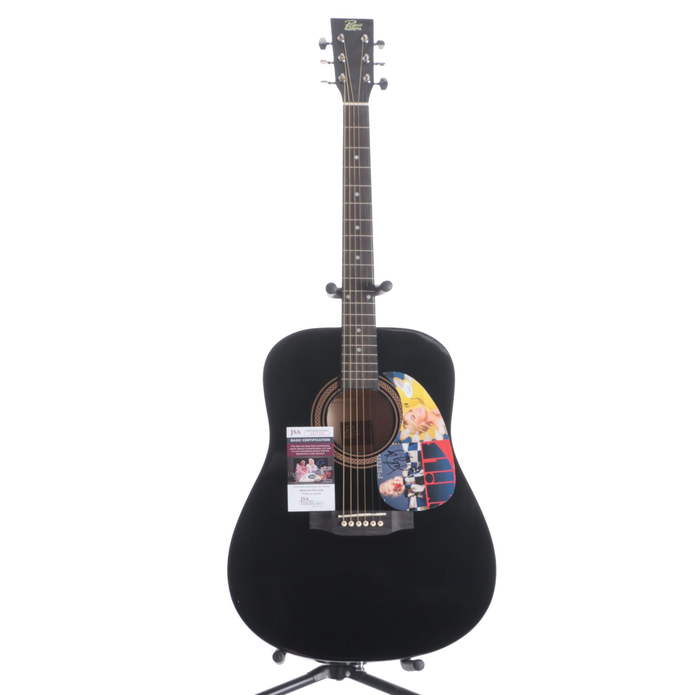 Rogue Acoustic Guitar Signed by Katy Perry