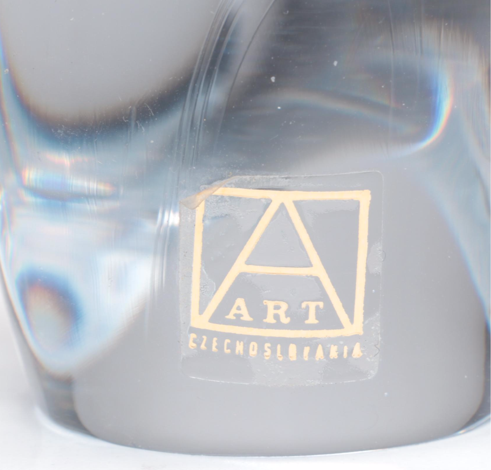 Miloslav Janků for Železnobrodské Sklo Handcrafted Czech Glass Animal Figurines