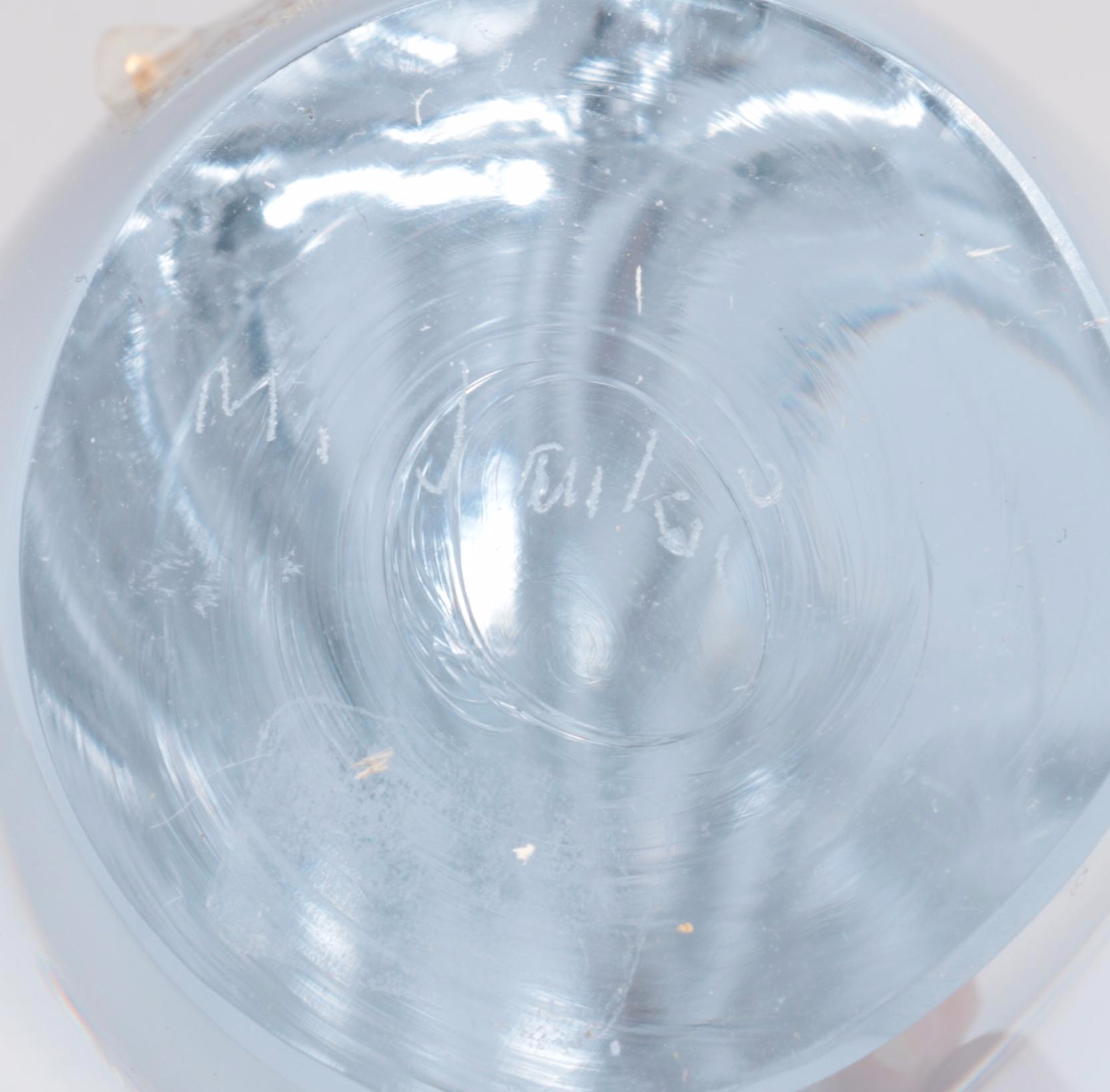 Miloslav Janků for Železnobrodské Sklo Handcrafted Czech Glass Animal Figurines