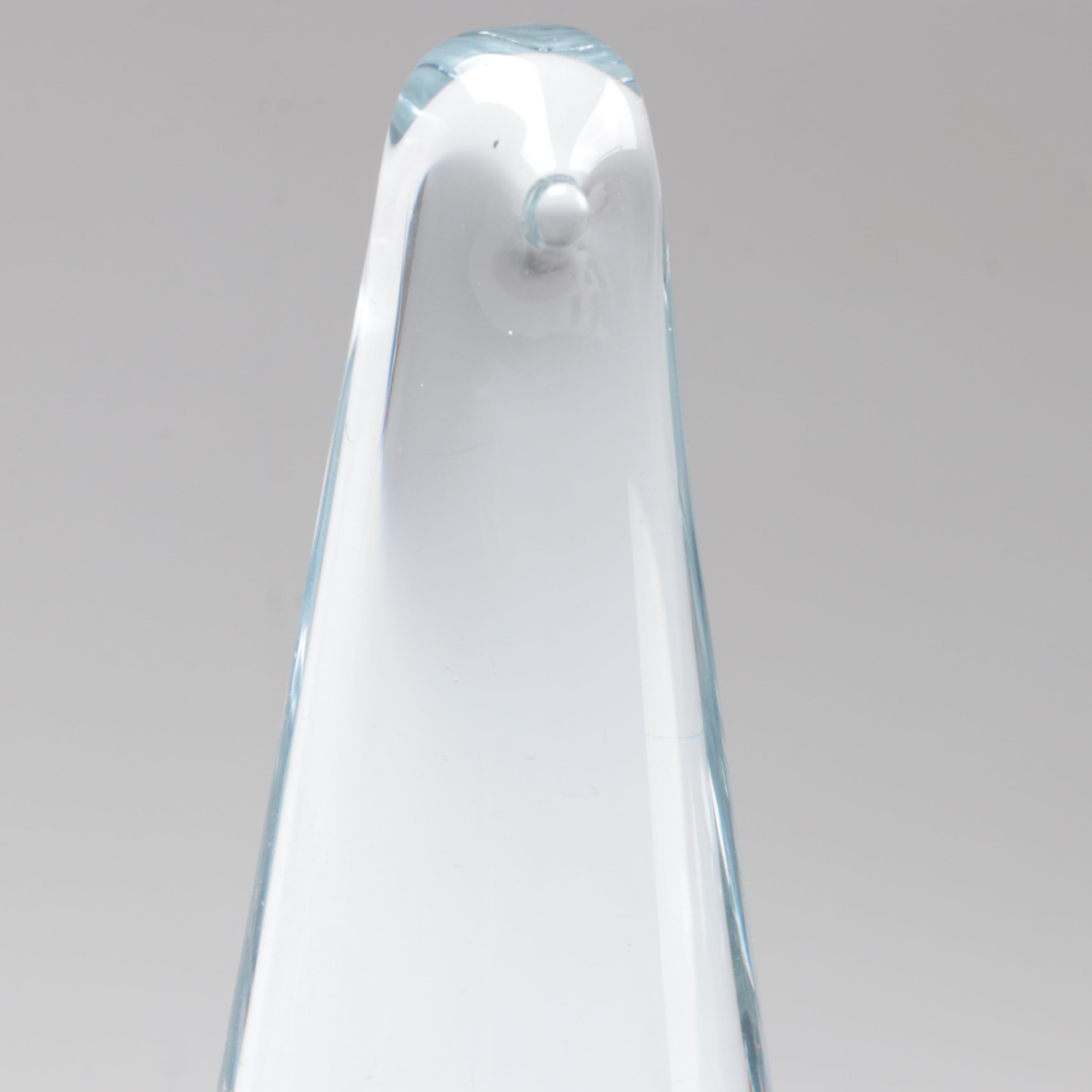 Miloslav Janků for Železnobrodské Sklo Handcrafted Czech Glass Animal Figurines