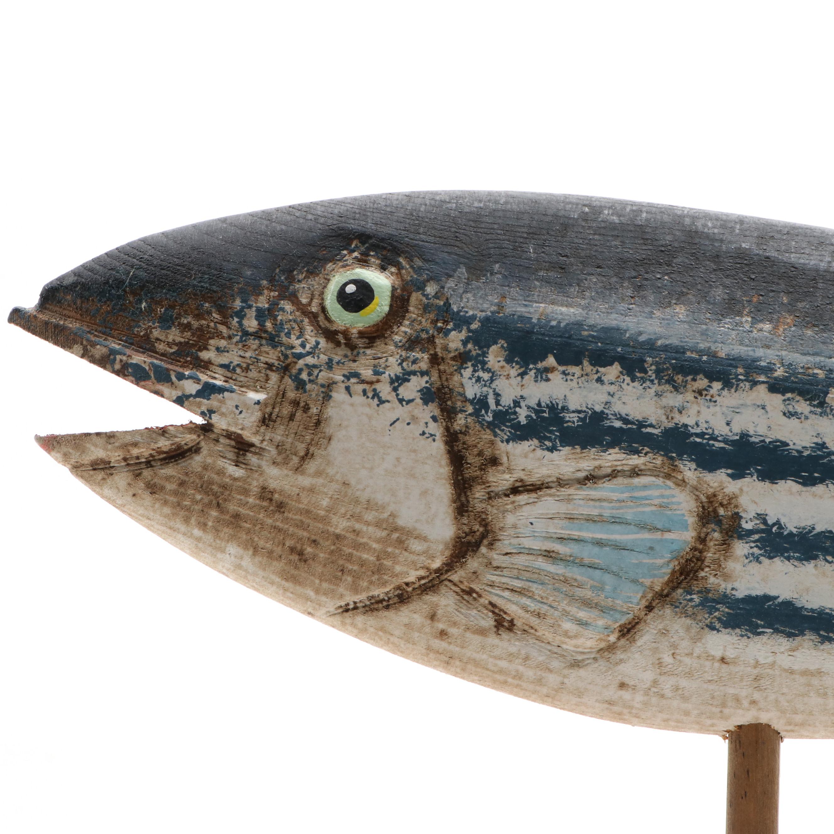 Randy Hofman Folk Art Fish Sculpture
