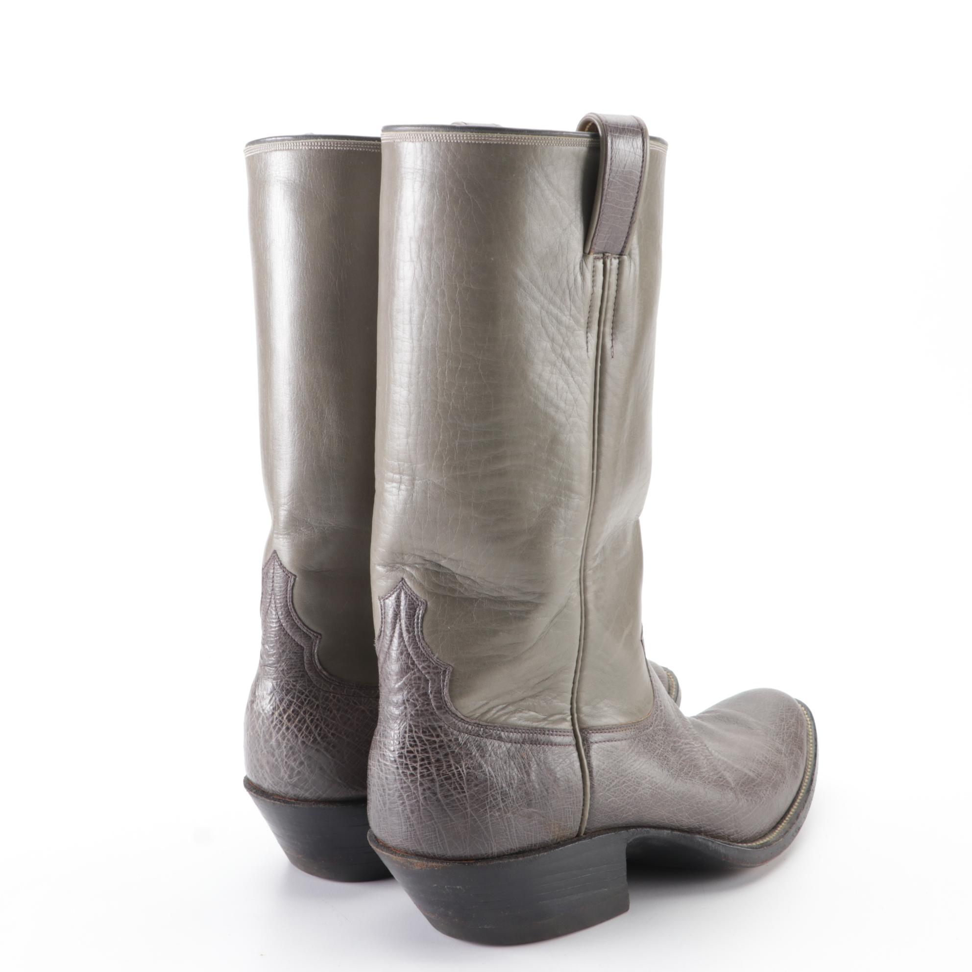 Dixon Boot Co. and M.L.Leddy Leather Western Boots