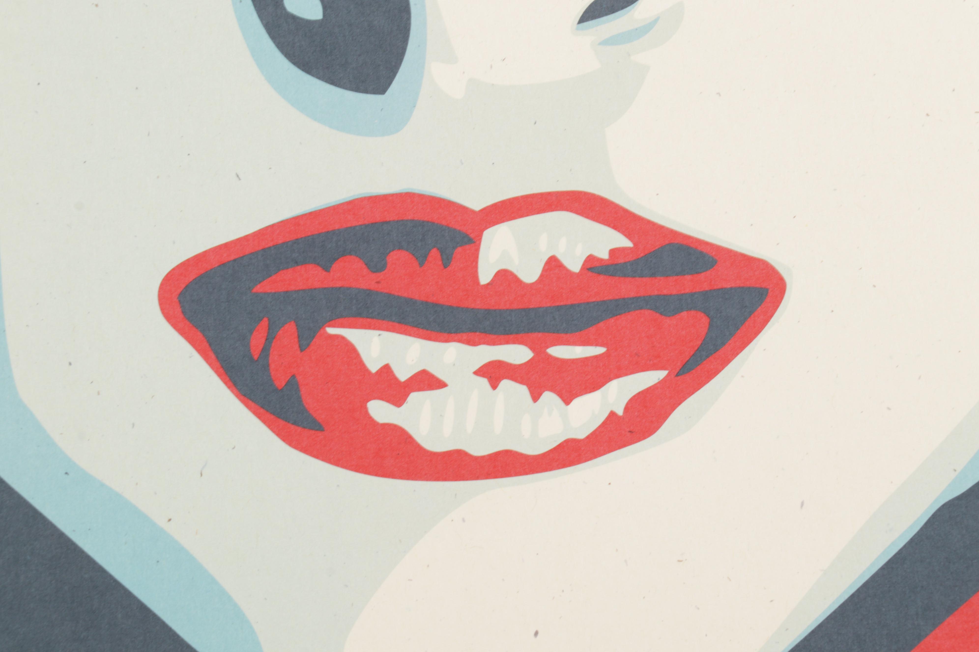 Shepard Fairey for Amplifier Giclée "We the People: Are Greater Than Fear"