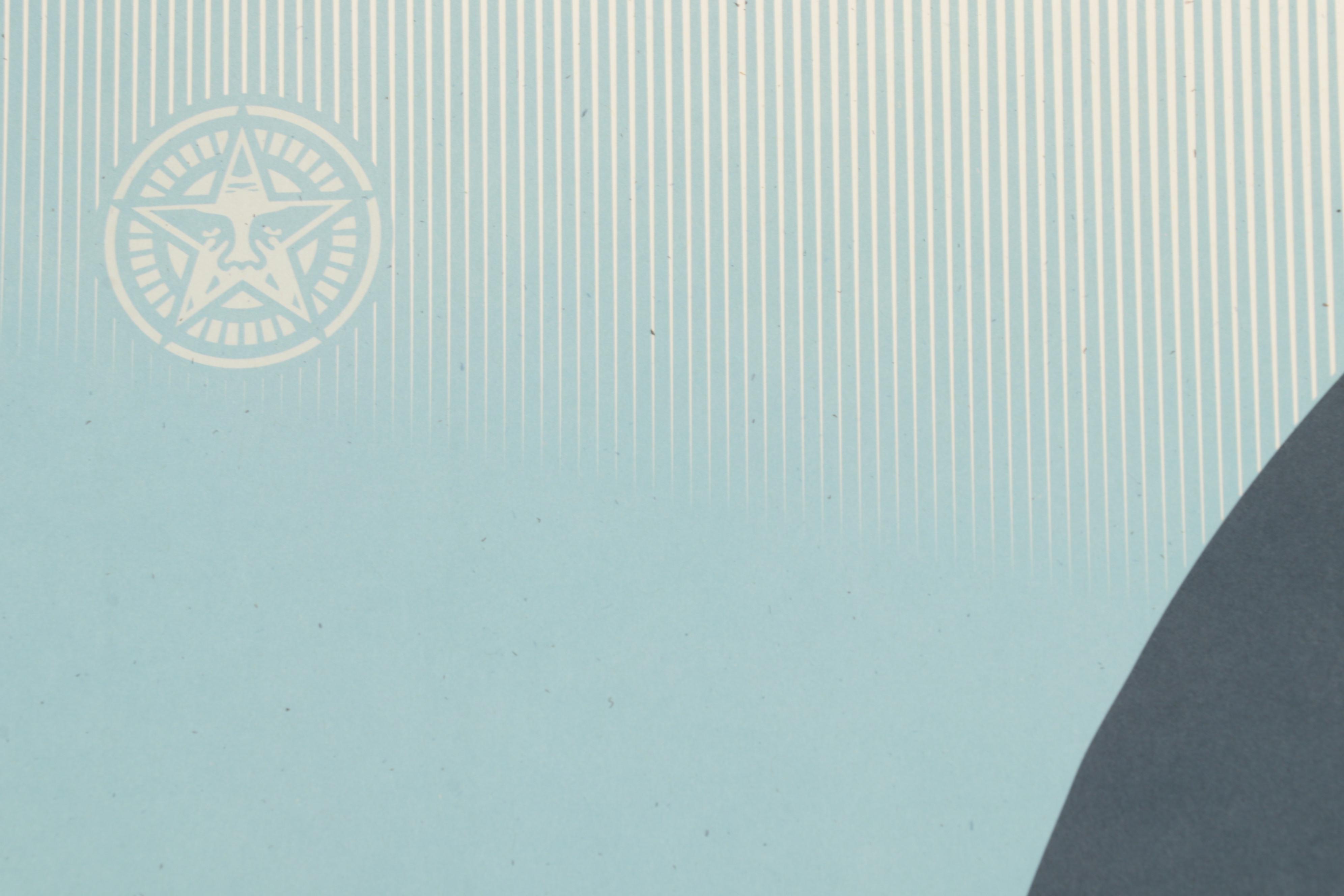 Shepard Fairey for Amplifier Giclée "We the People: Are Greater Than Fear"