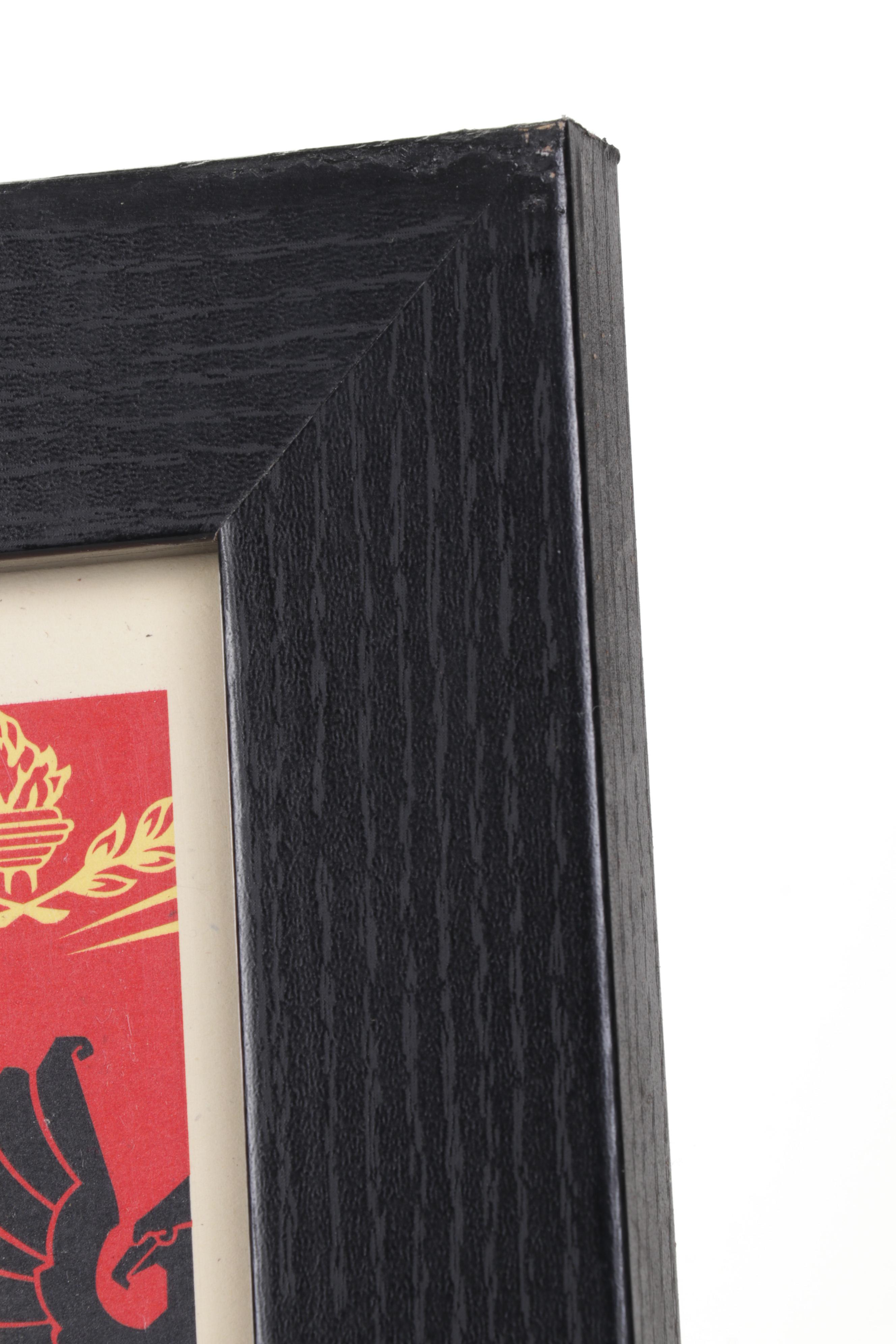 Shepard Fairey Offset Print "OBEY 3-Face Collage," 2018