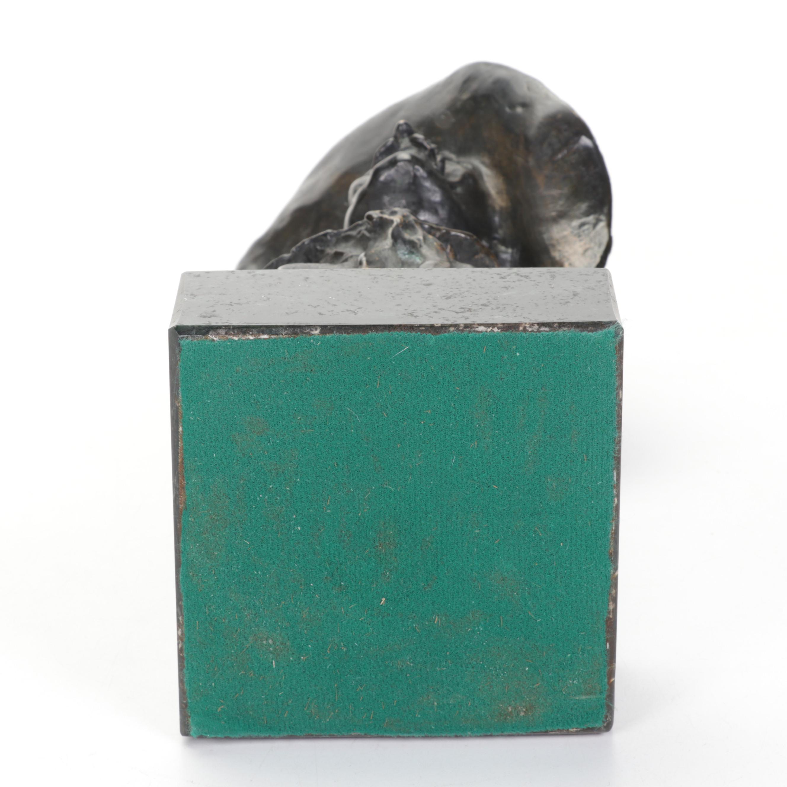 Bronze Sculpture After Frederic Remington "The Sergeant," Mid-Late 20th Century