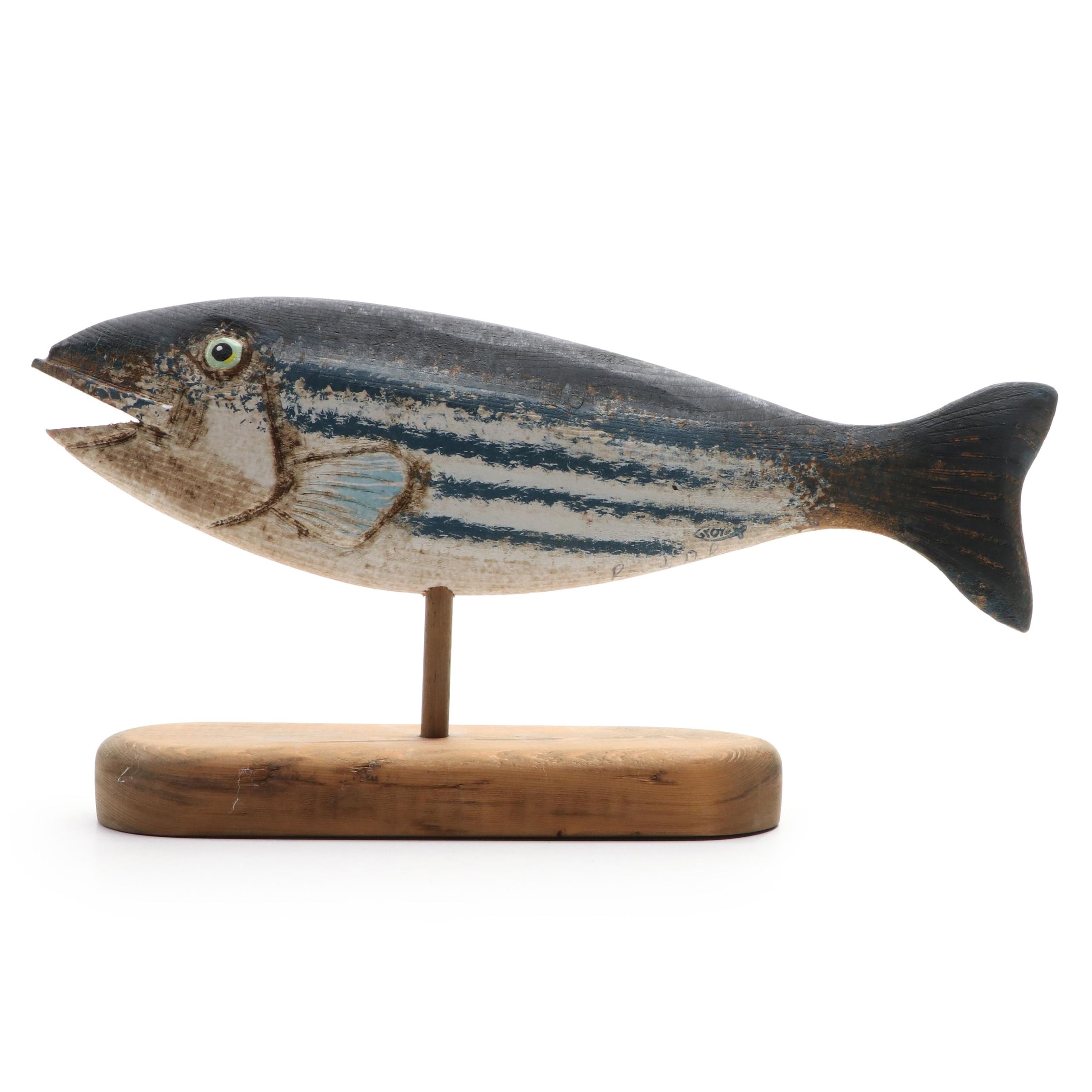 Randy Hofman Folk Art Fish Sculpture