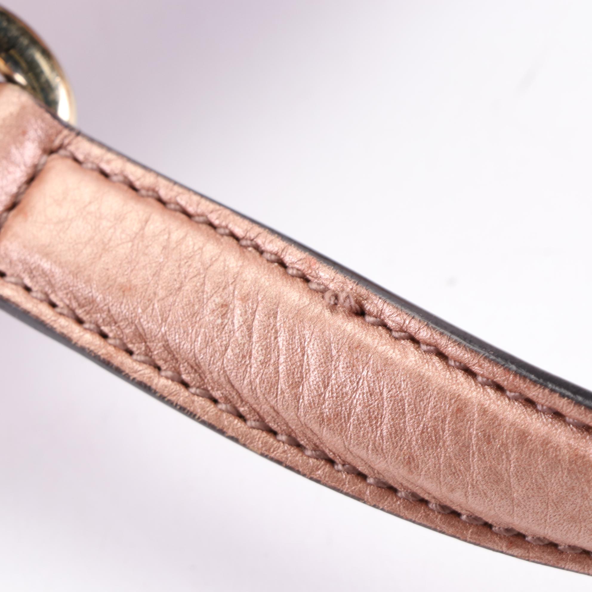 Gucci Soho Interlocking GG Hobo Bag in Metallic Leather with Fringe Tassel