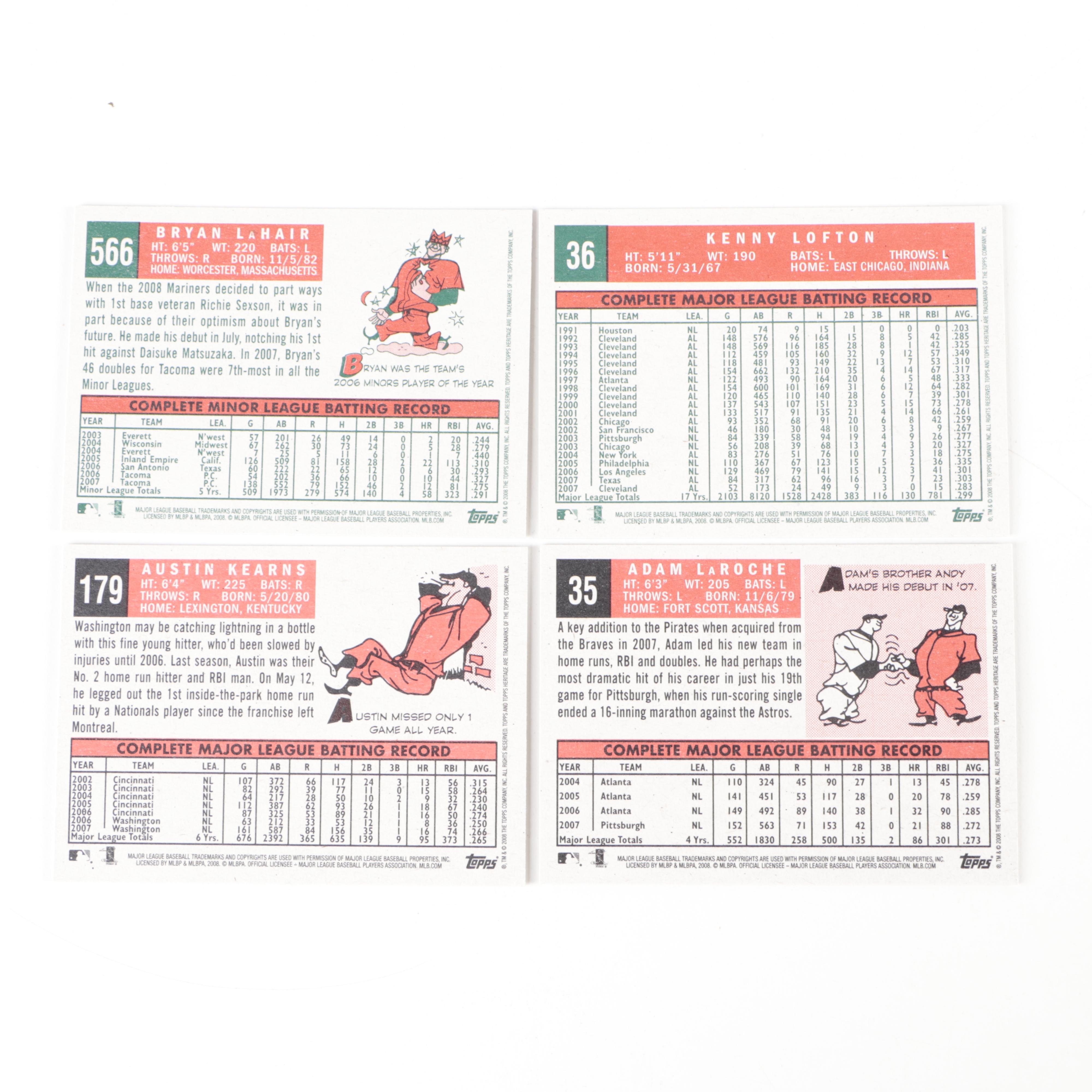 2013 Topps Heritage Baseball Card Set with More Heritage Cards, 2000s–2010s