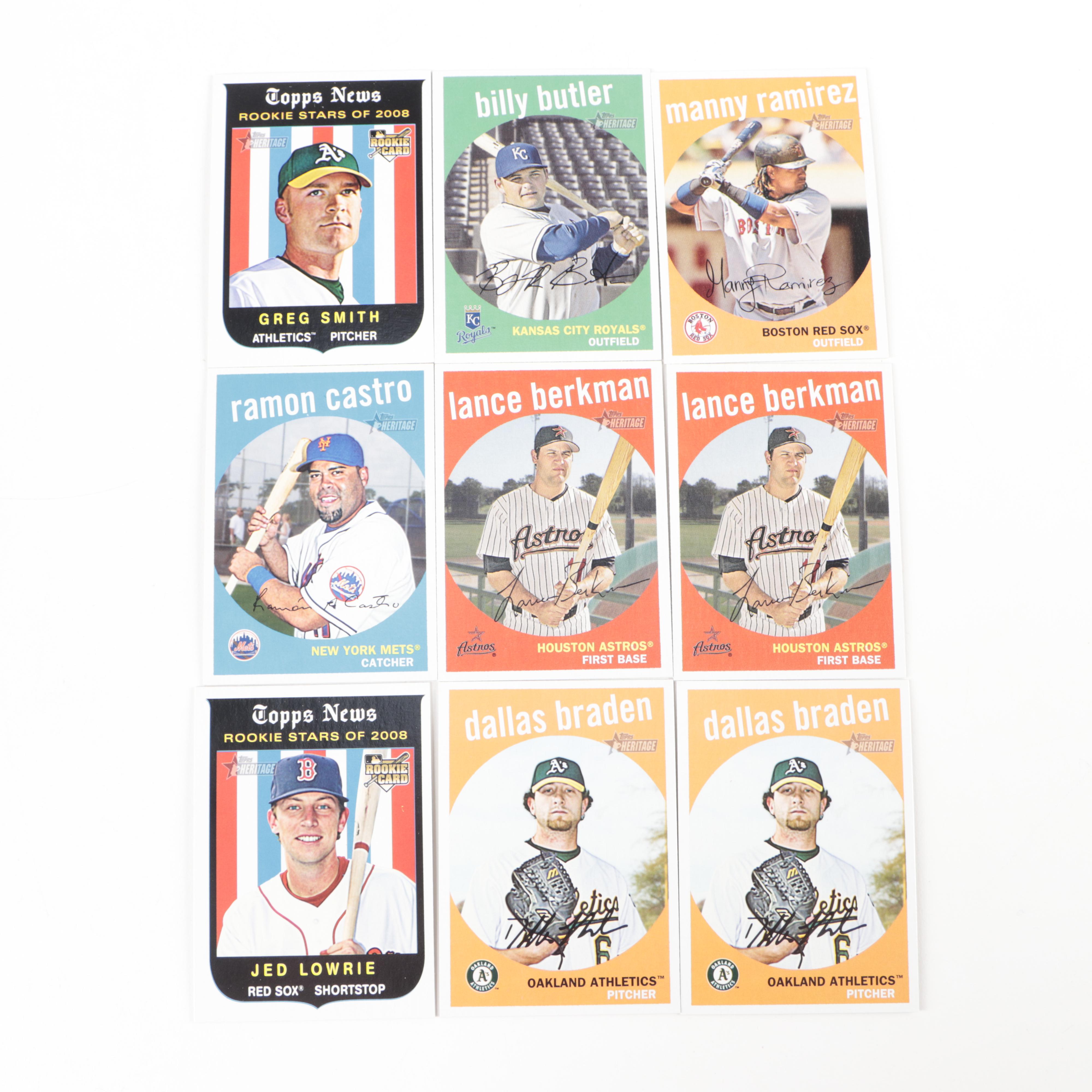 2013 Topps Heritage Baseball Card Set with More Heritage Cards, 2000s–2010s