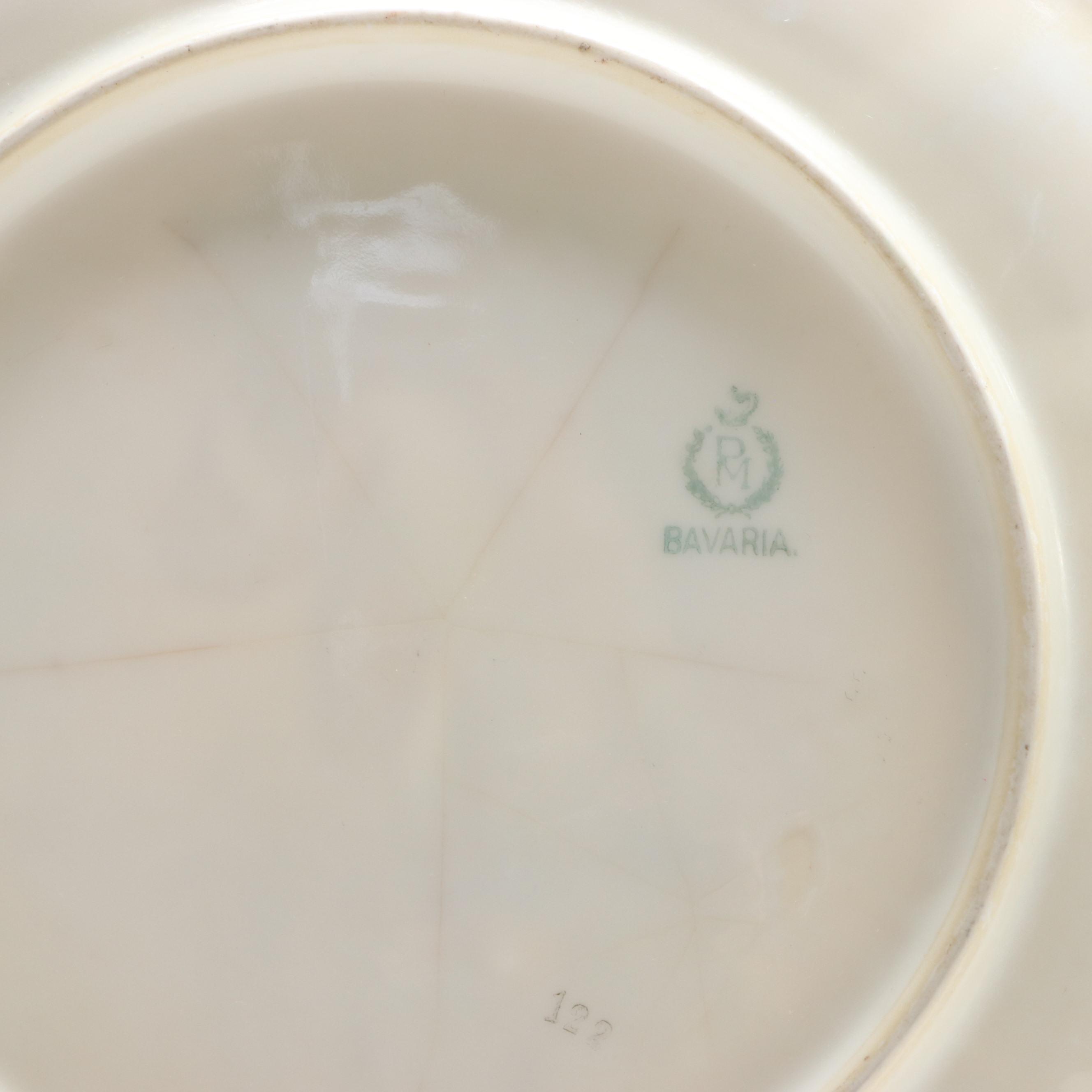 Hand-Painted Wild Bird Motif Porcelain Collectors Plates