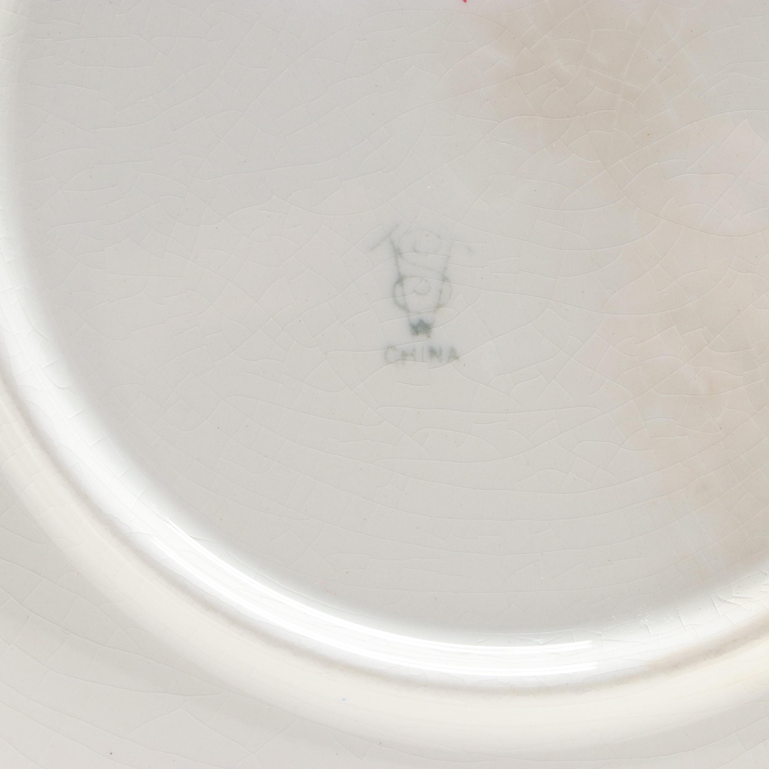 Hand-Painted Wild Bird Motif Porcelain Collectors Plates