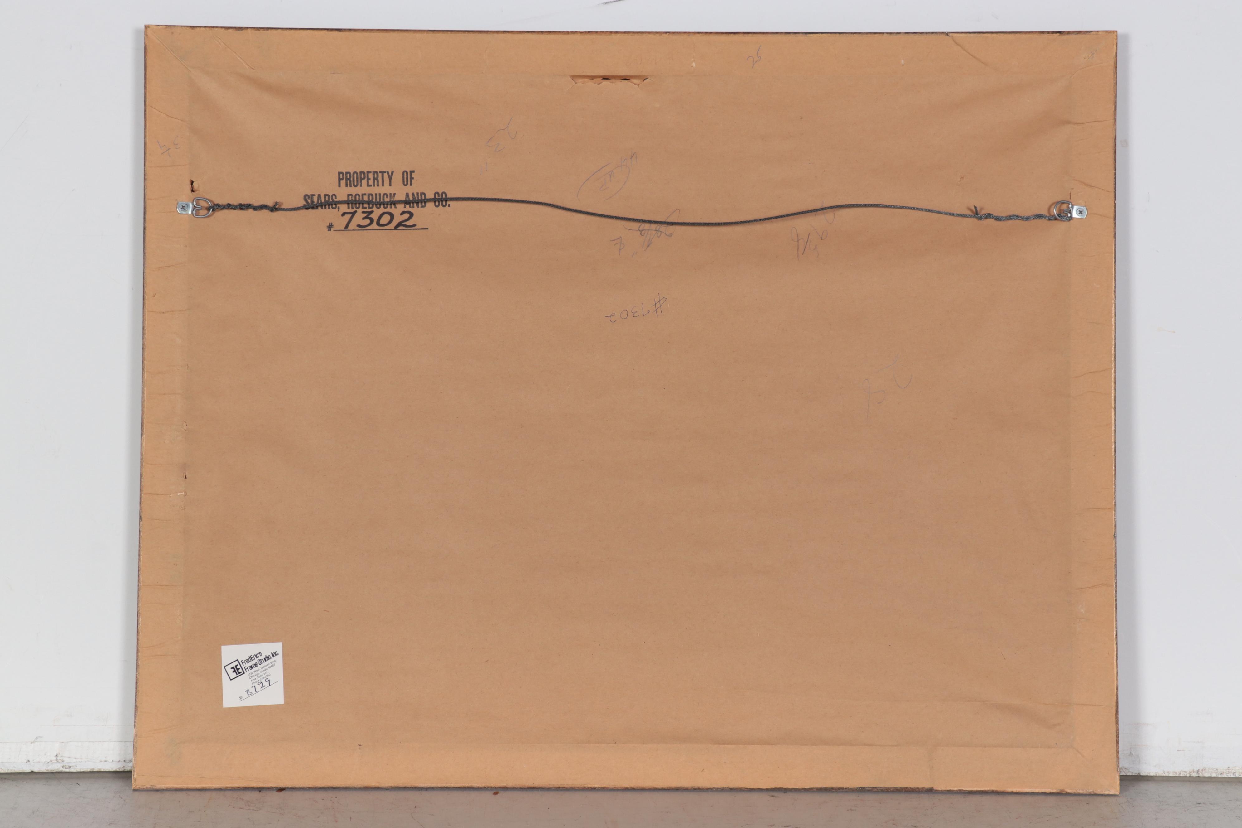 Western Landscape Watercolor Painting