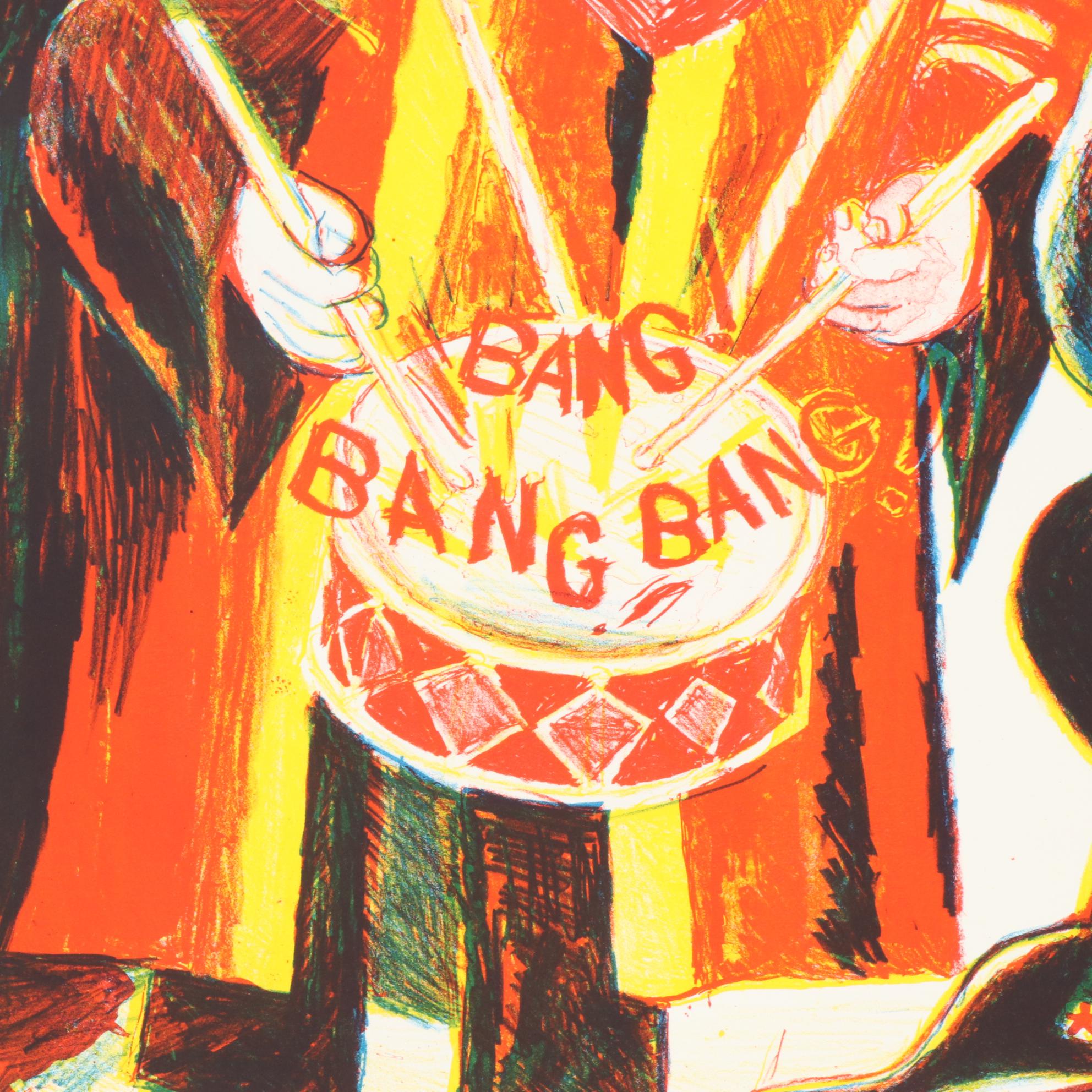 Sidney Chafetz Color Lithograph "Panem et Circenses," 2001