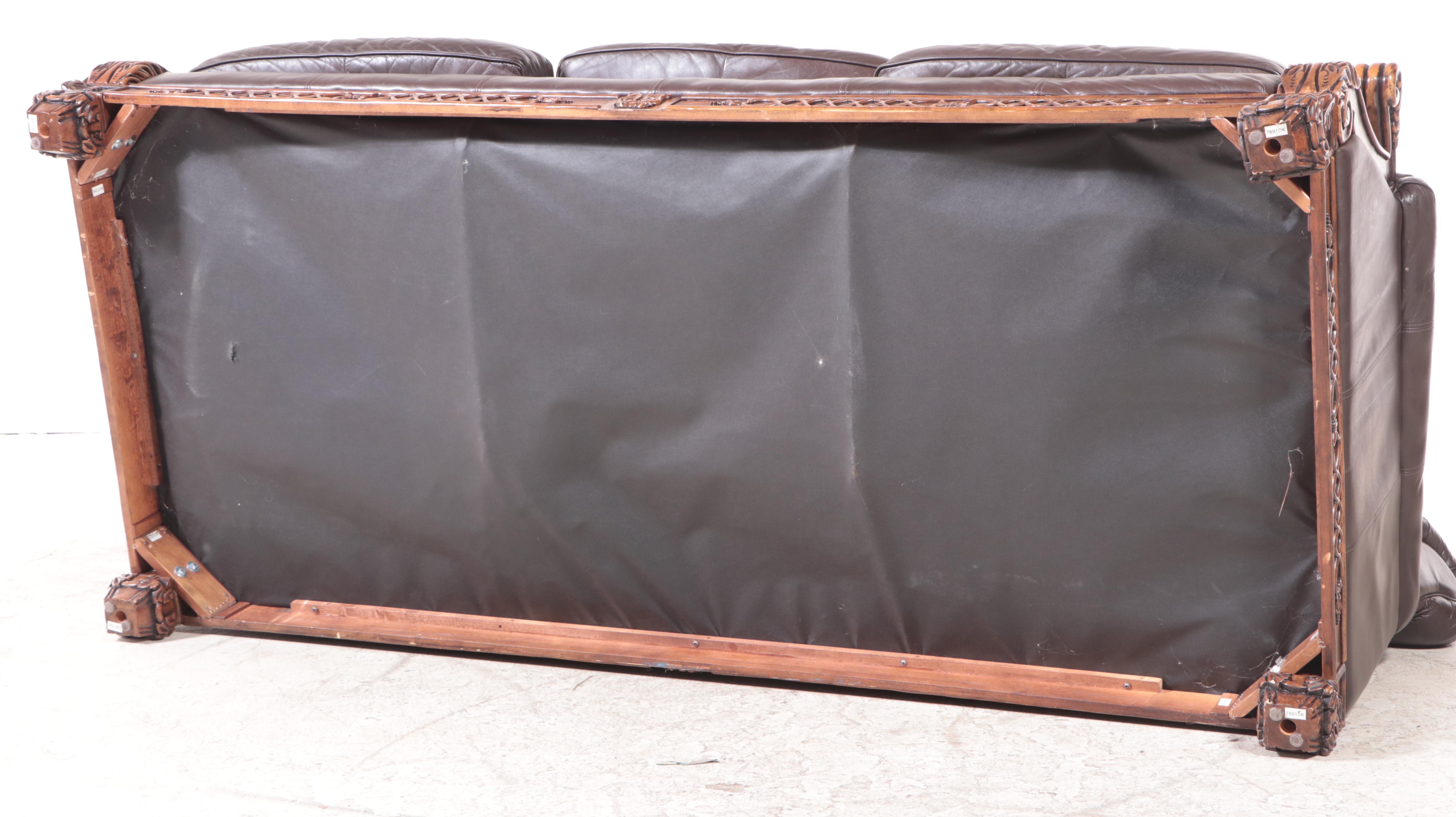 Ashley Furniture "Casa Mollino" Leather-Touch Sofa