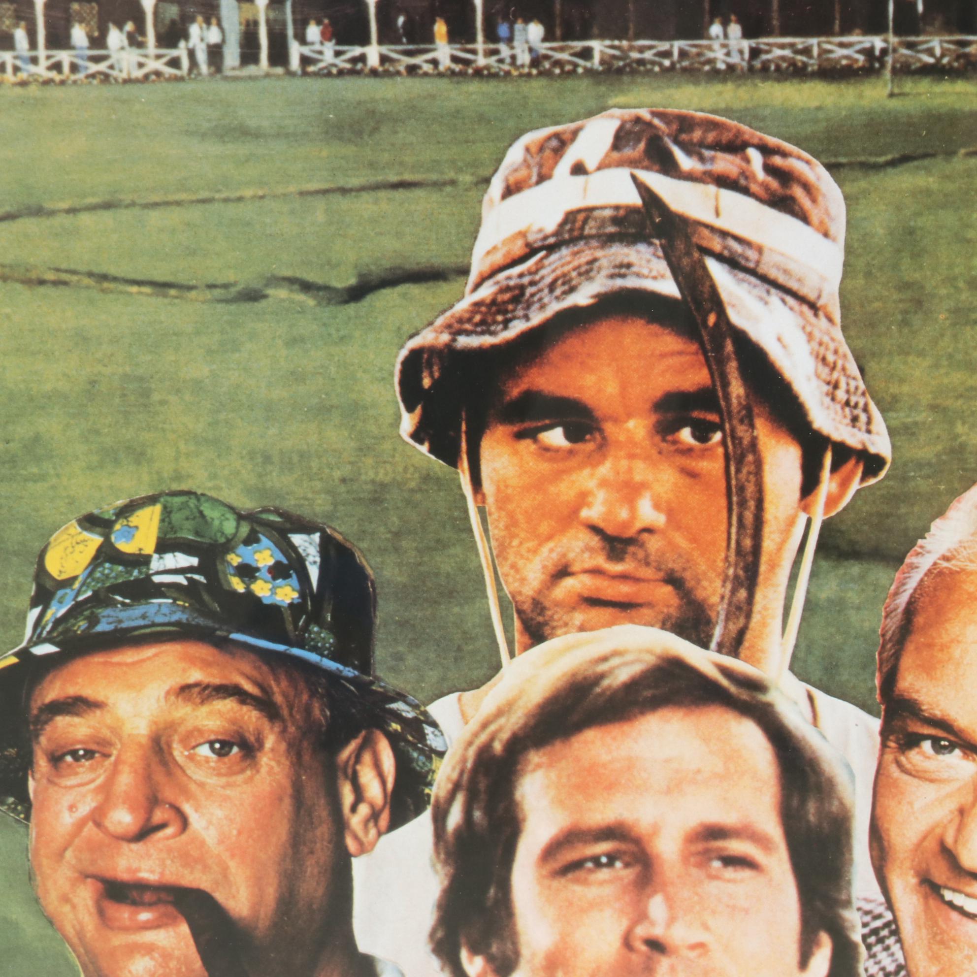 Chevy Chase Signed "Caddyshack" Movie Poster
